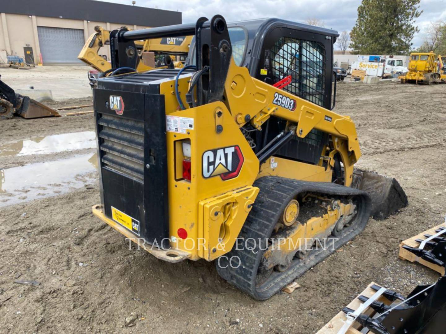 2022 Caterpillar 259D3 H2CB Skid Steer Loader