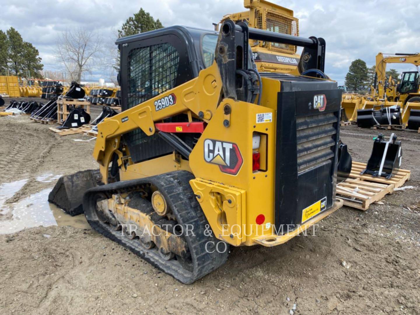 2022 Caterpillar 259D3 H2CB Skid Steer Loader