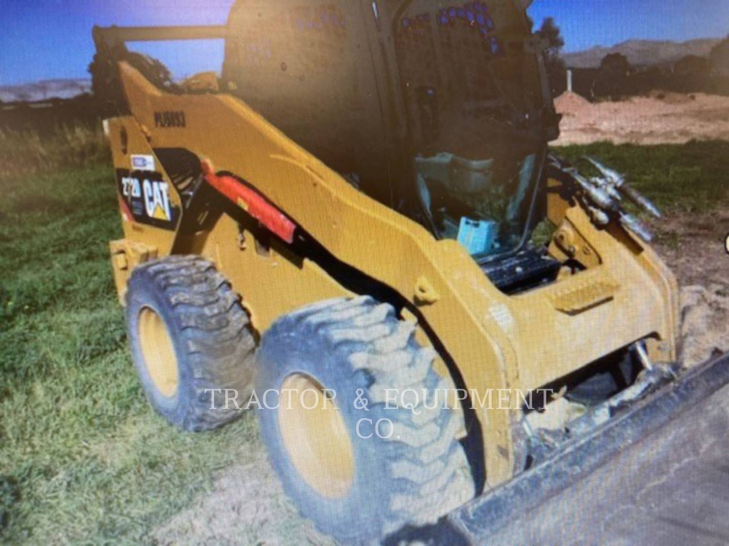 2012 Caterpillar 272D XHPCB Skid Steer Loader