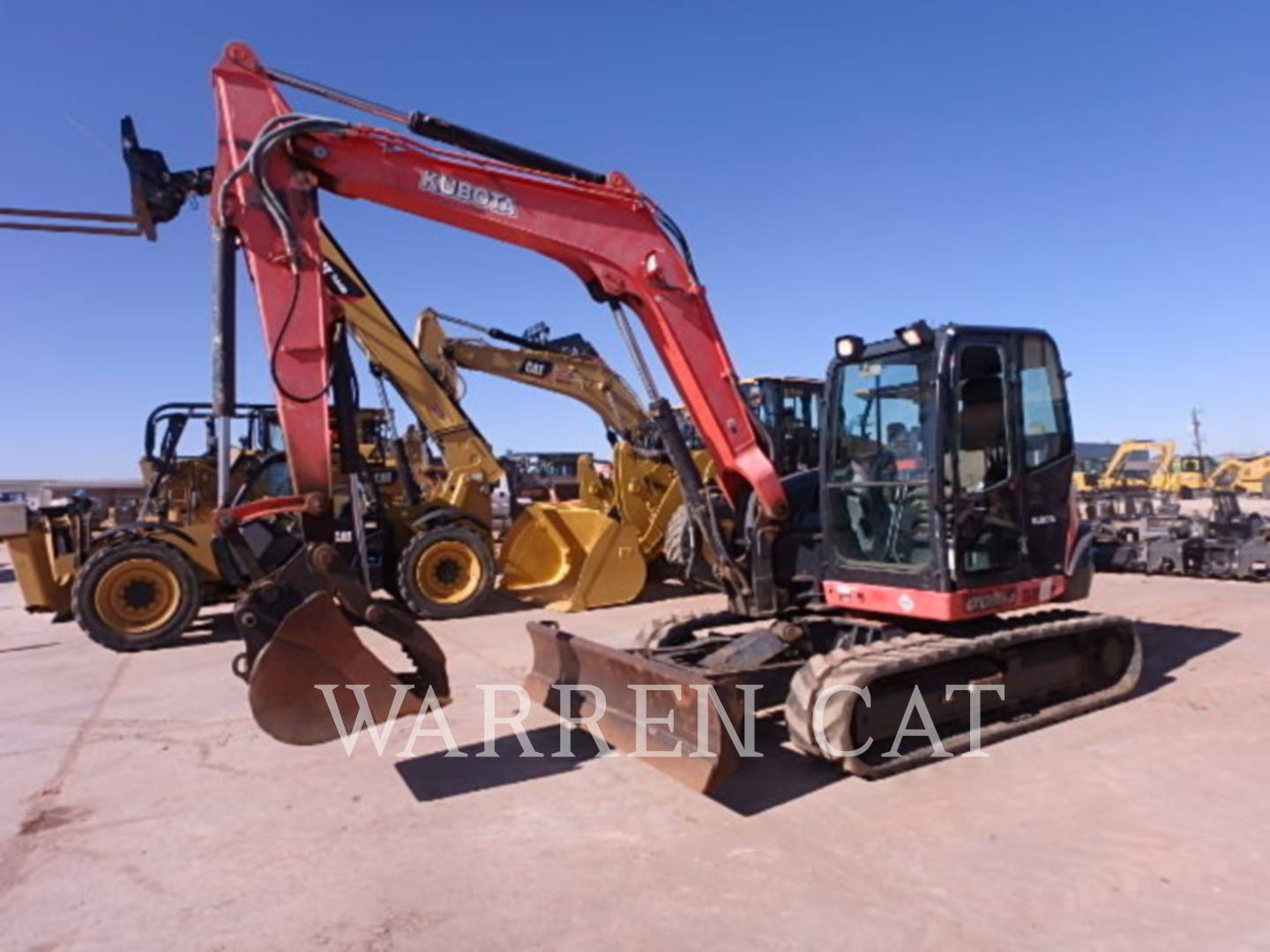 2016 Kubota KX080-4 Excavator