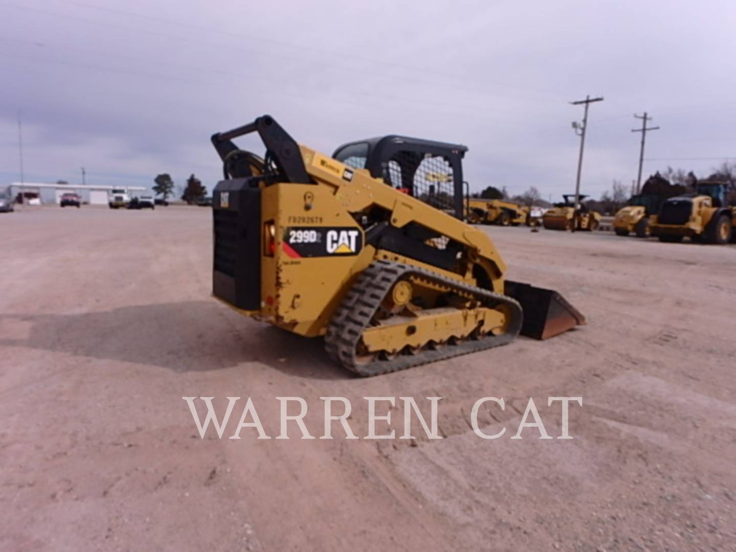 2017 Caterpillar 299D2 Compact Track Loader