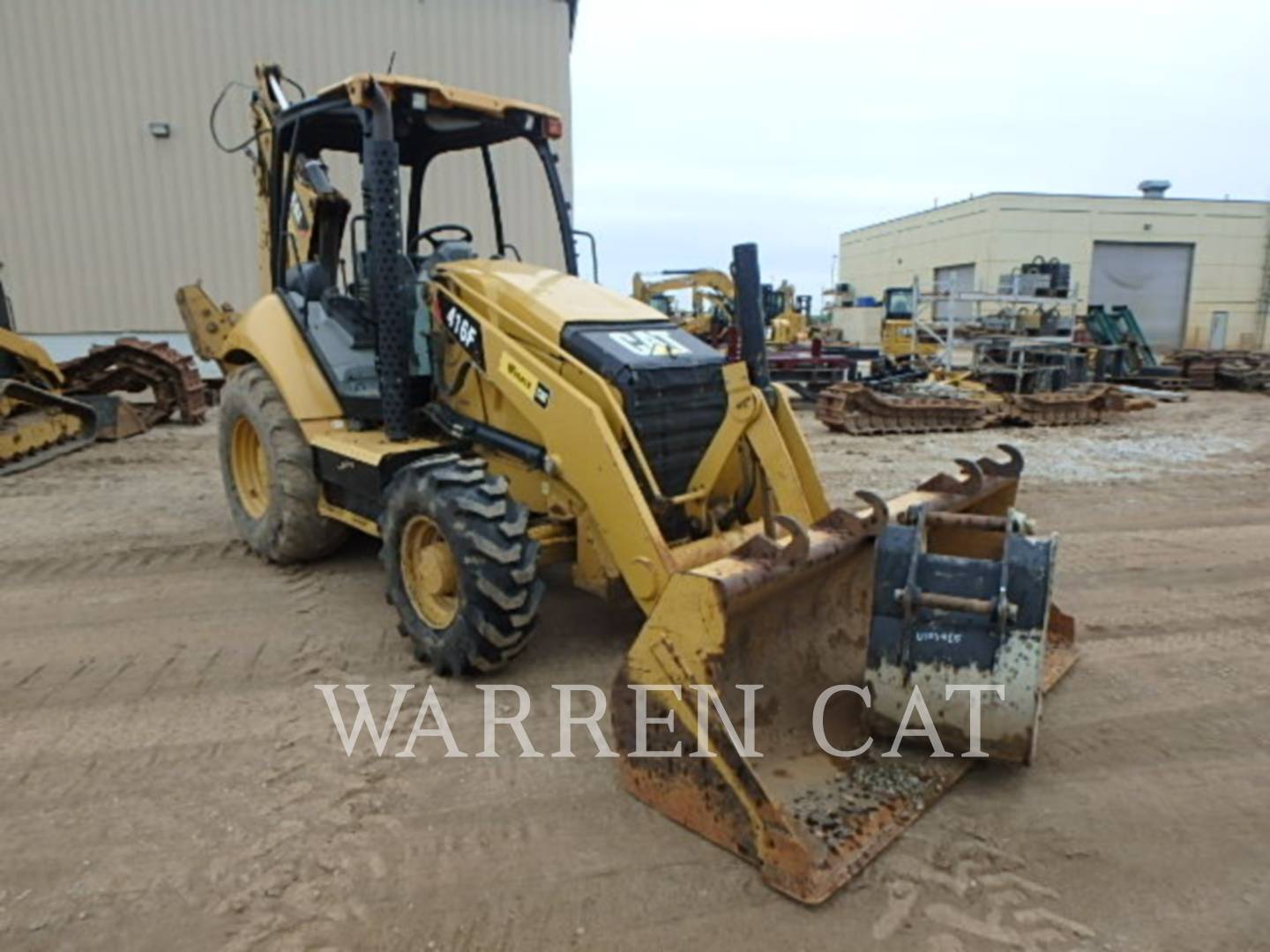 2014 Caterpillar 416F CE4 Tractor Loader Backhoe