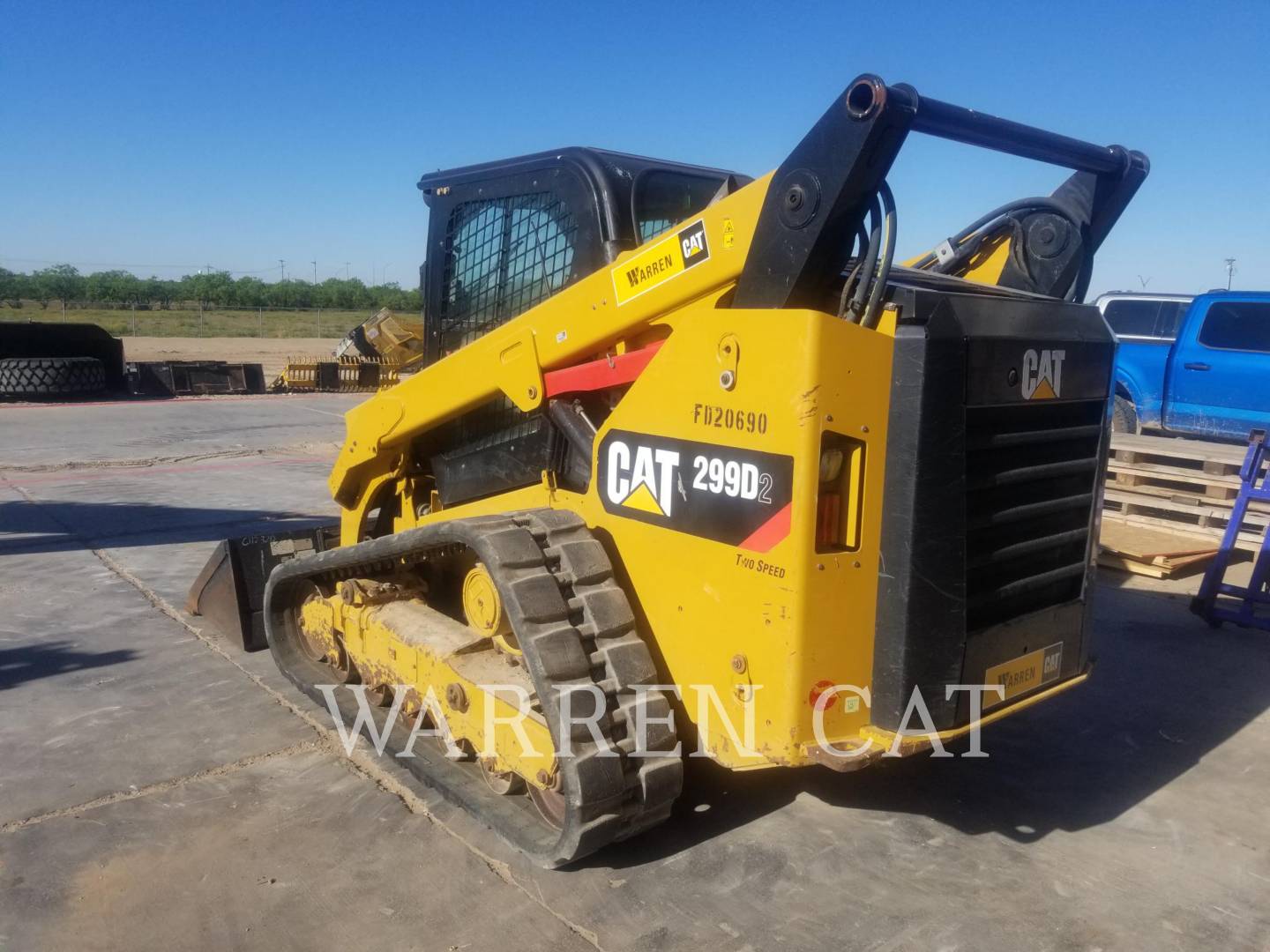 2016 Caterpillar 299D2 Compact Track Loader