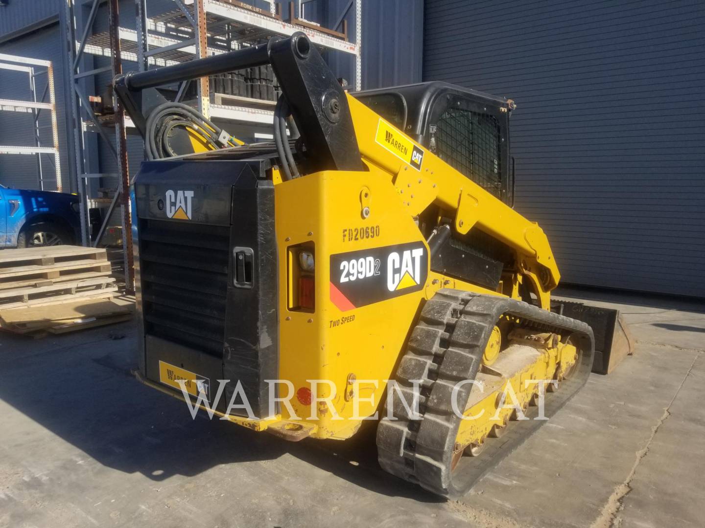 2016 Caterpillar 299D2 Compact Track Loader