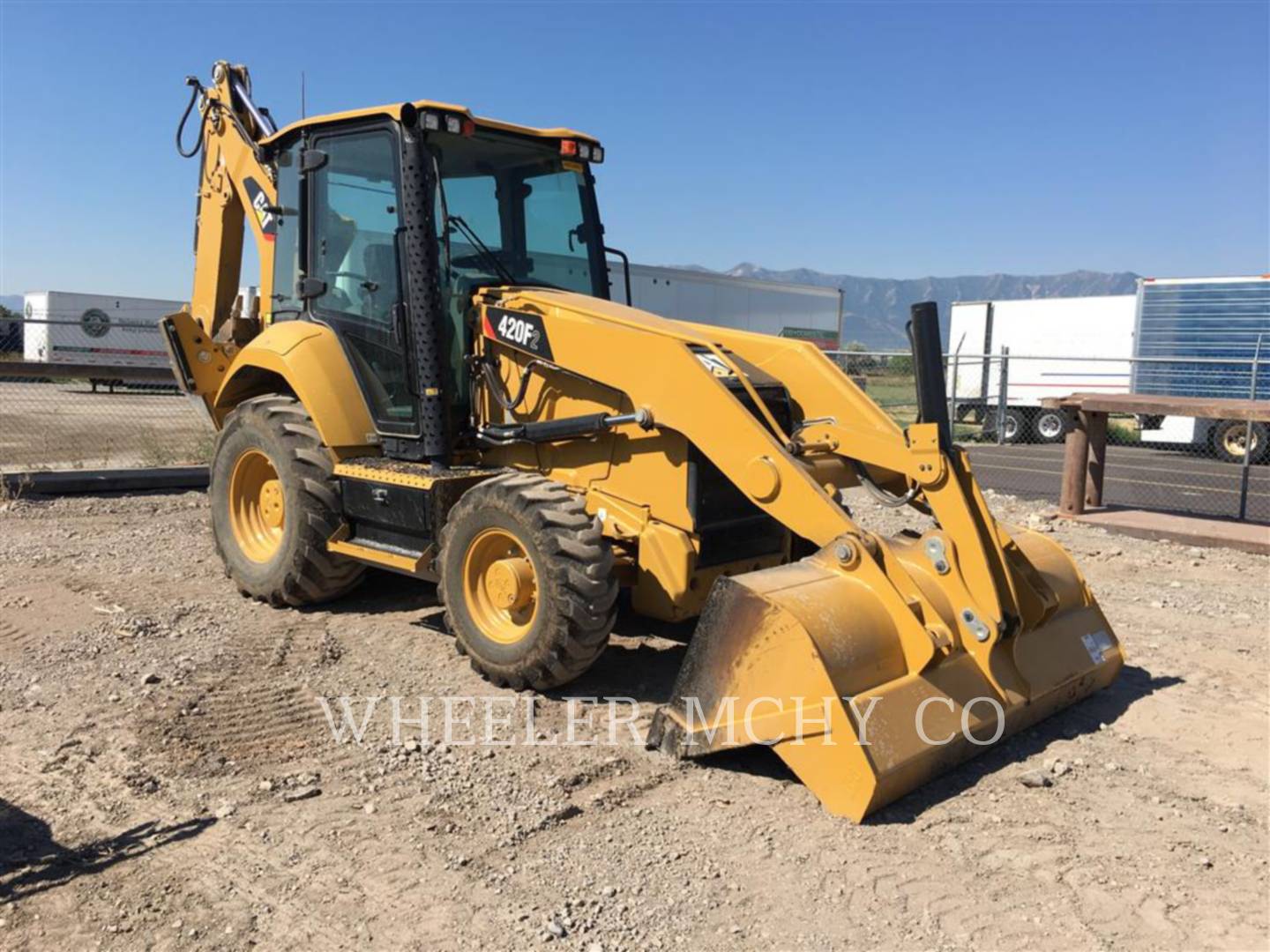 2016 Caterpillar 420F2 E Tractor Loader Backhoe