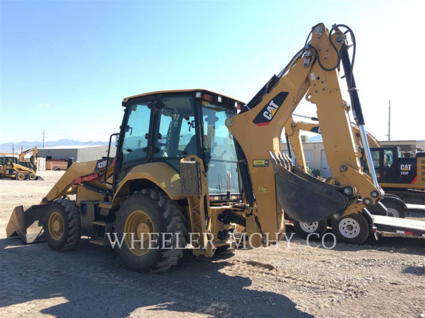 2016 Caterpillar 420F2 E Tractor Loader Backhoe