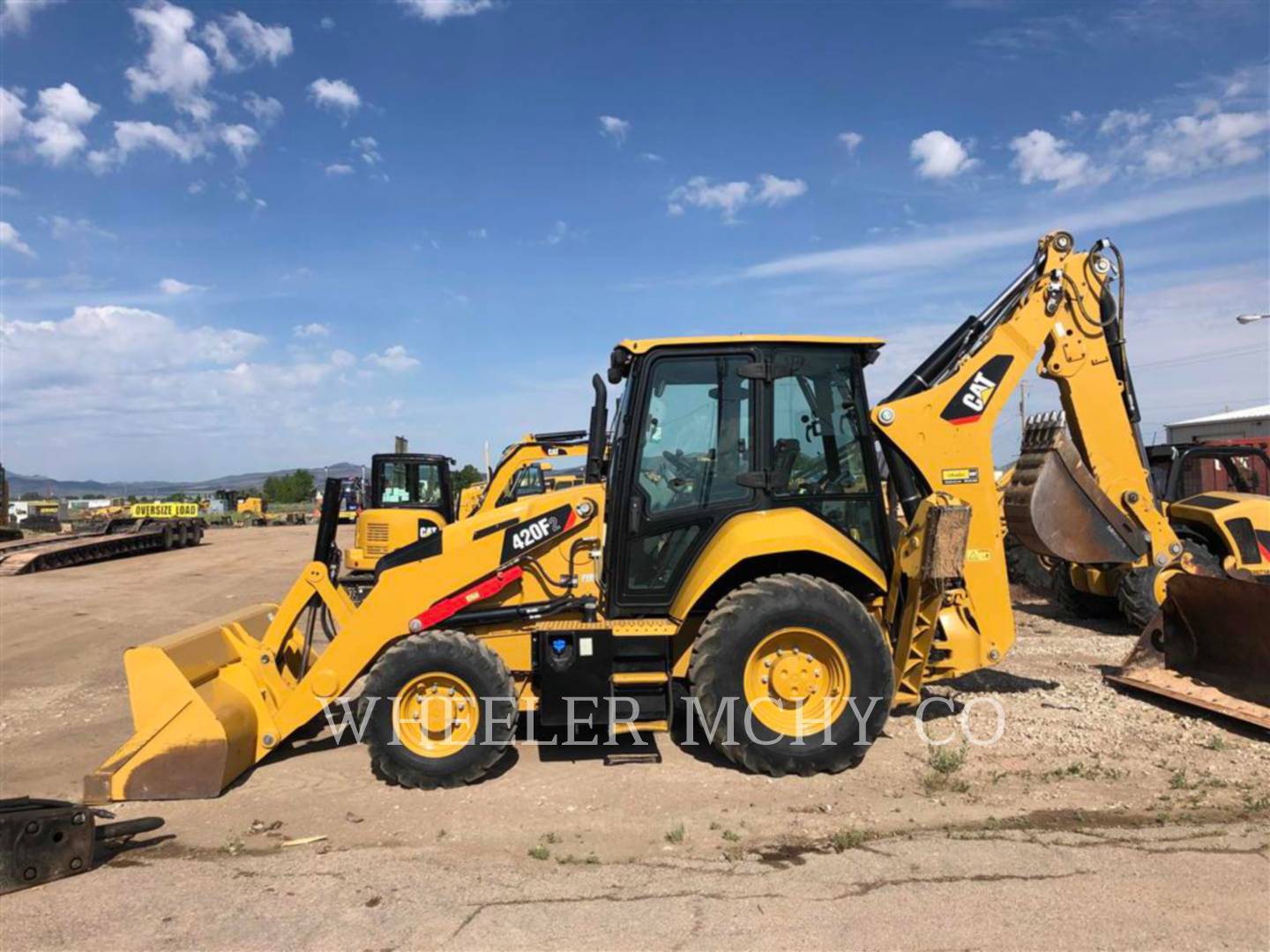 2017 Caterpillar 420F2 E Tractor Loader Backhoe