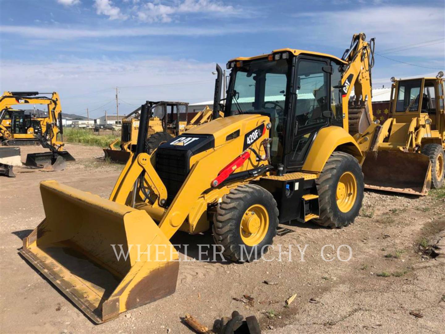 2017 Caterpillar 420F2 E Tractor Loader Backhoe