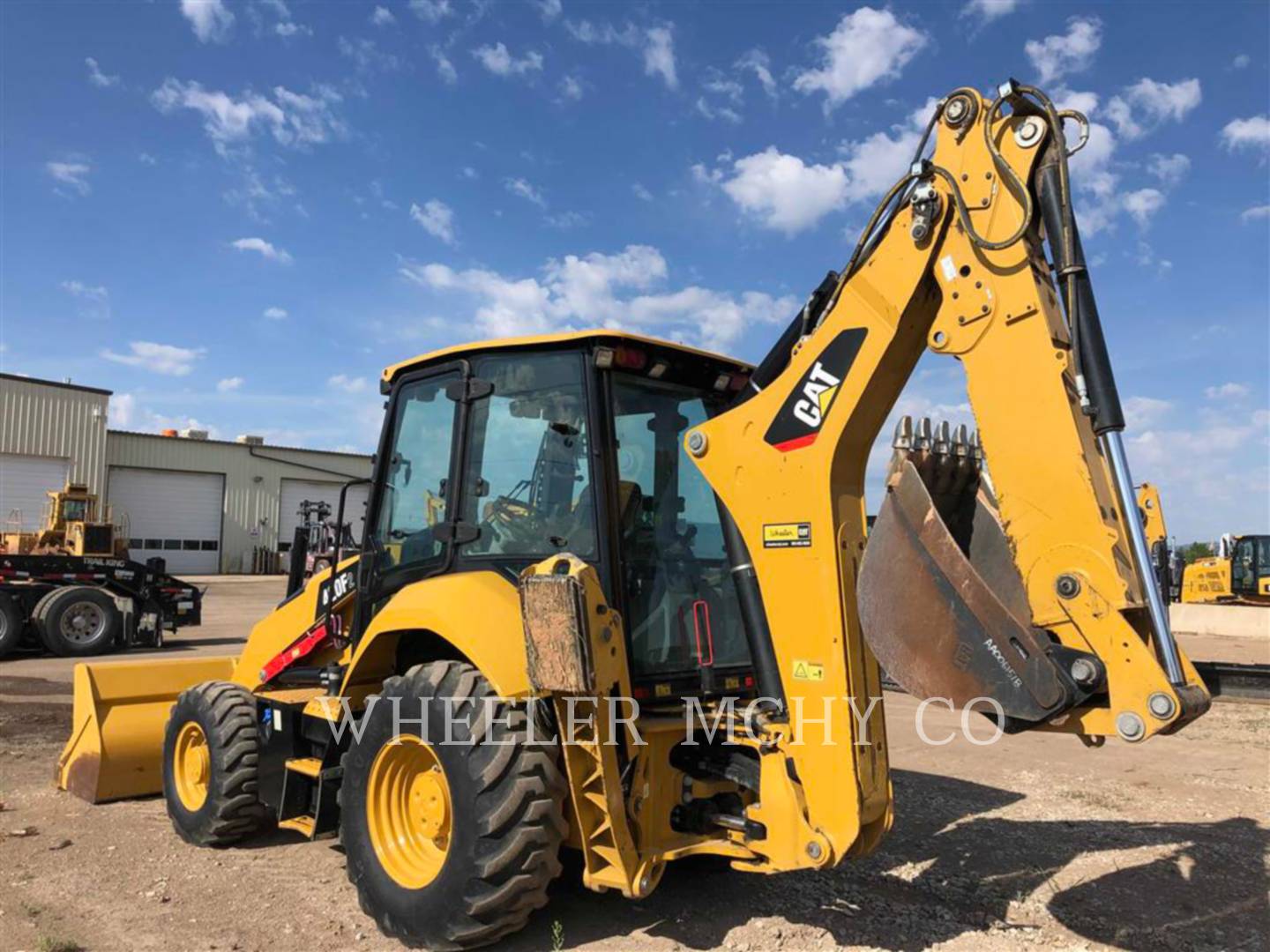 2017 Caterpillar 420F2 E Tractor Loader Backhoe