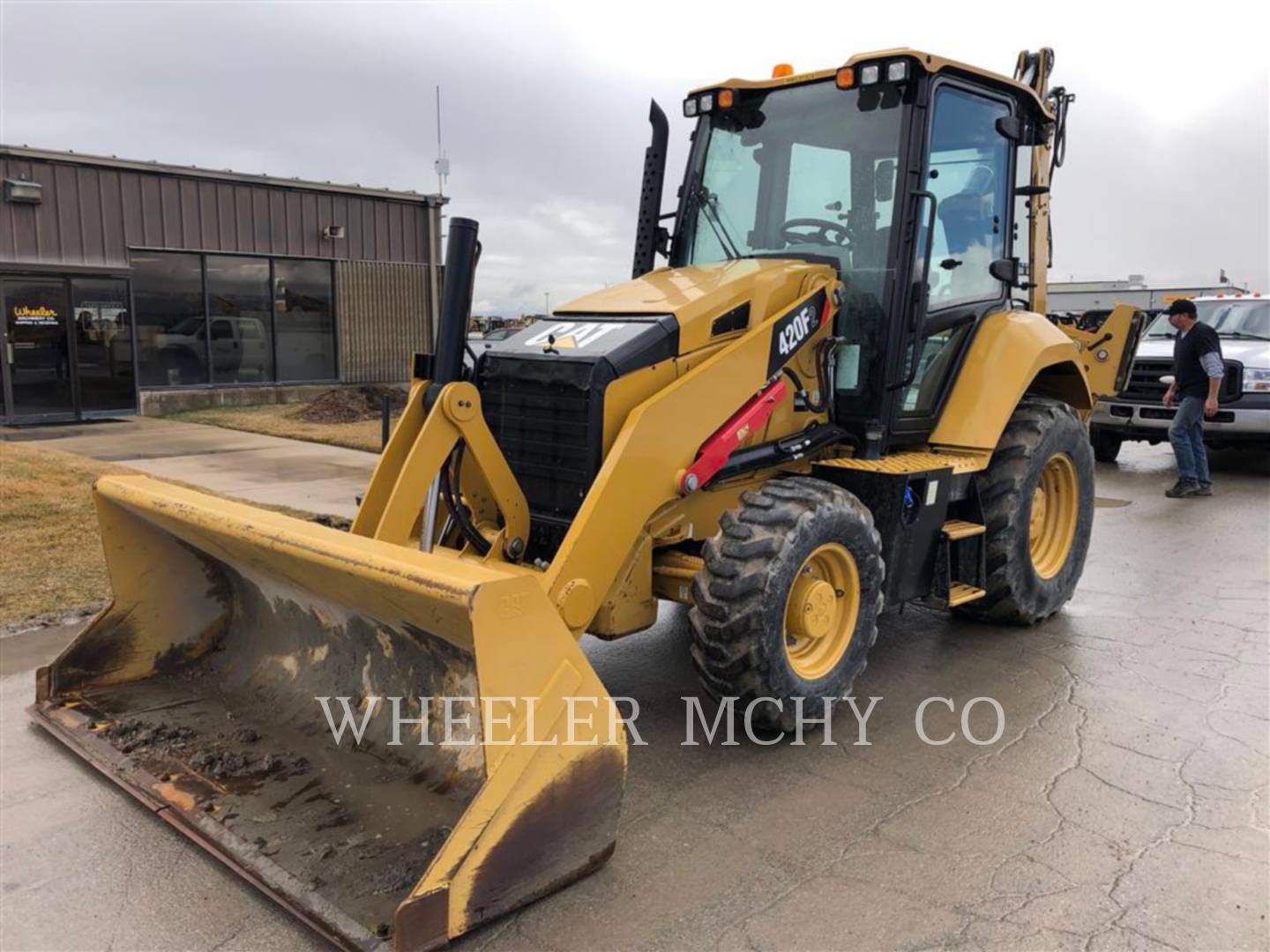 2017 Caterpillar 420F2 E Tractor Loader Backhoe