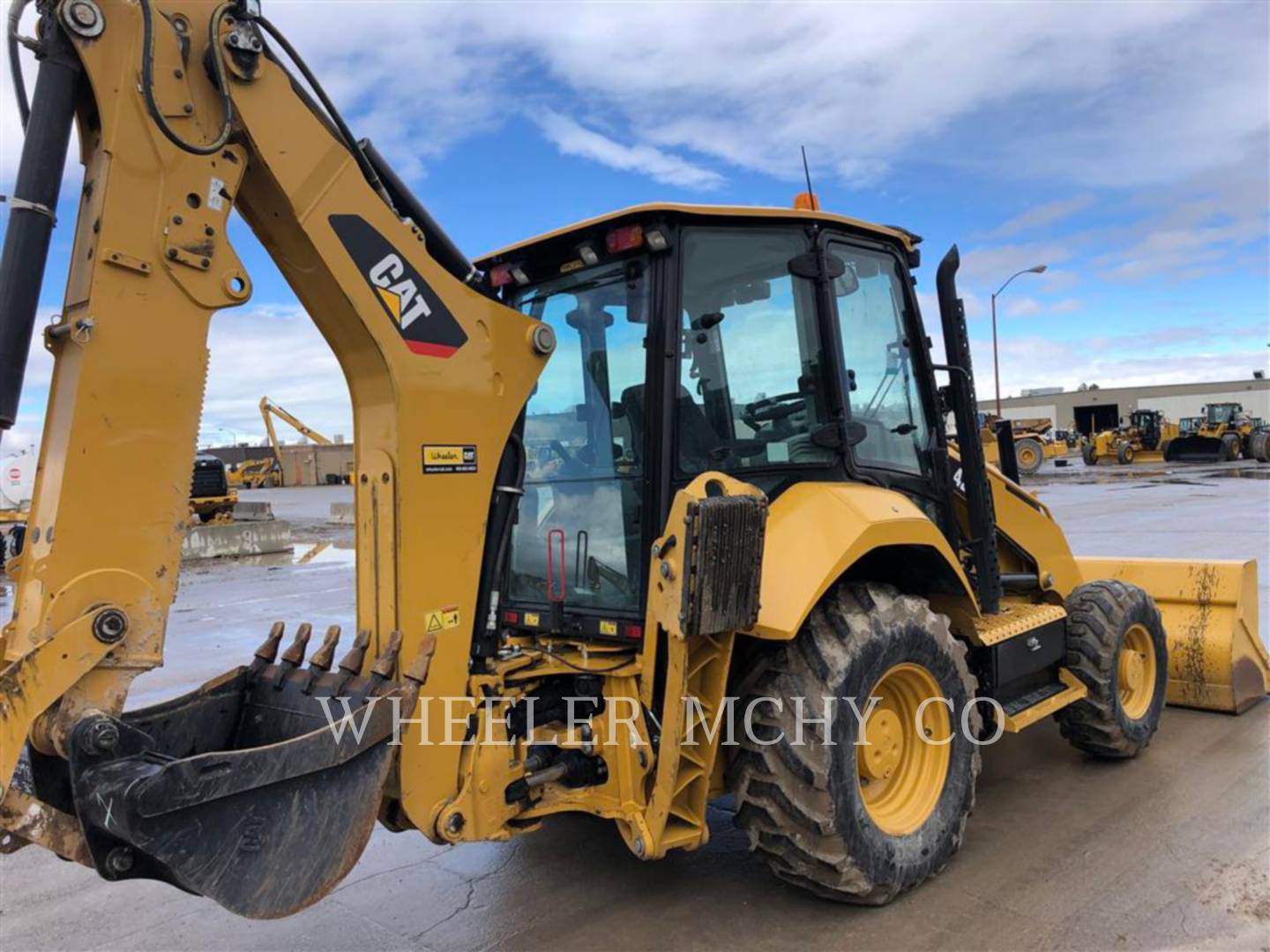 2017 Caterpillar 420F2 E Tractor Loader Backhoe