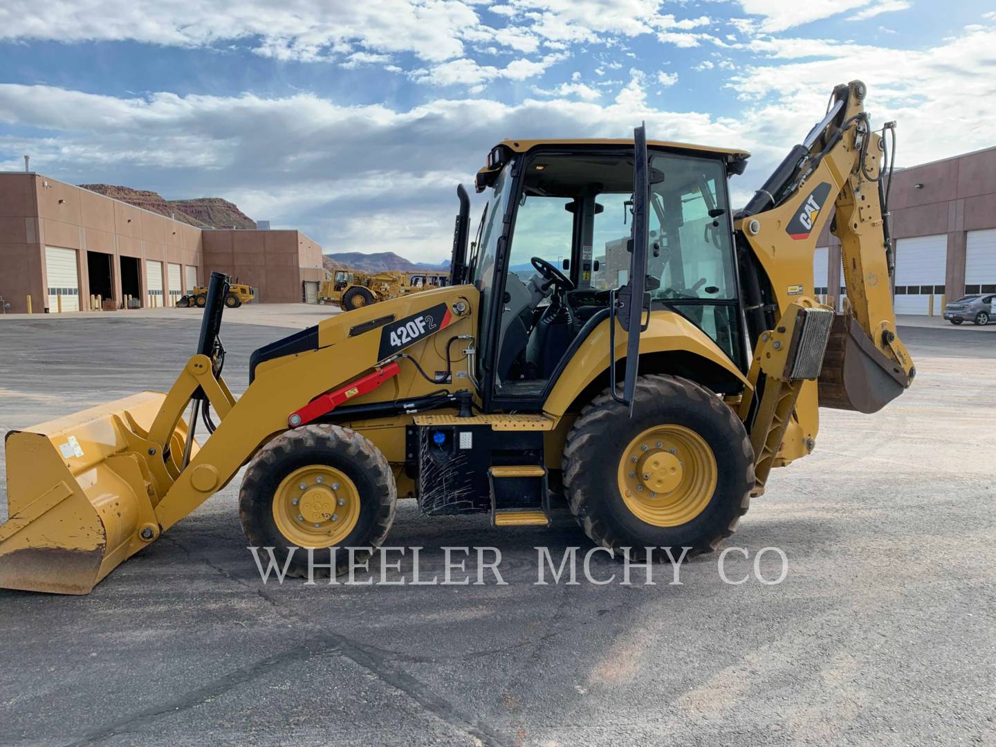 2017 Caterpillar 420F2 E Tractor Loader Backhoe