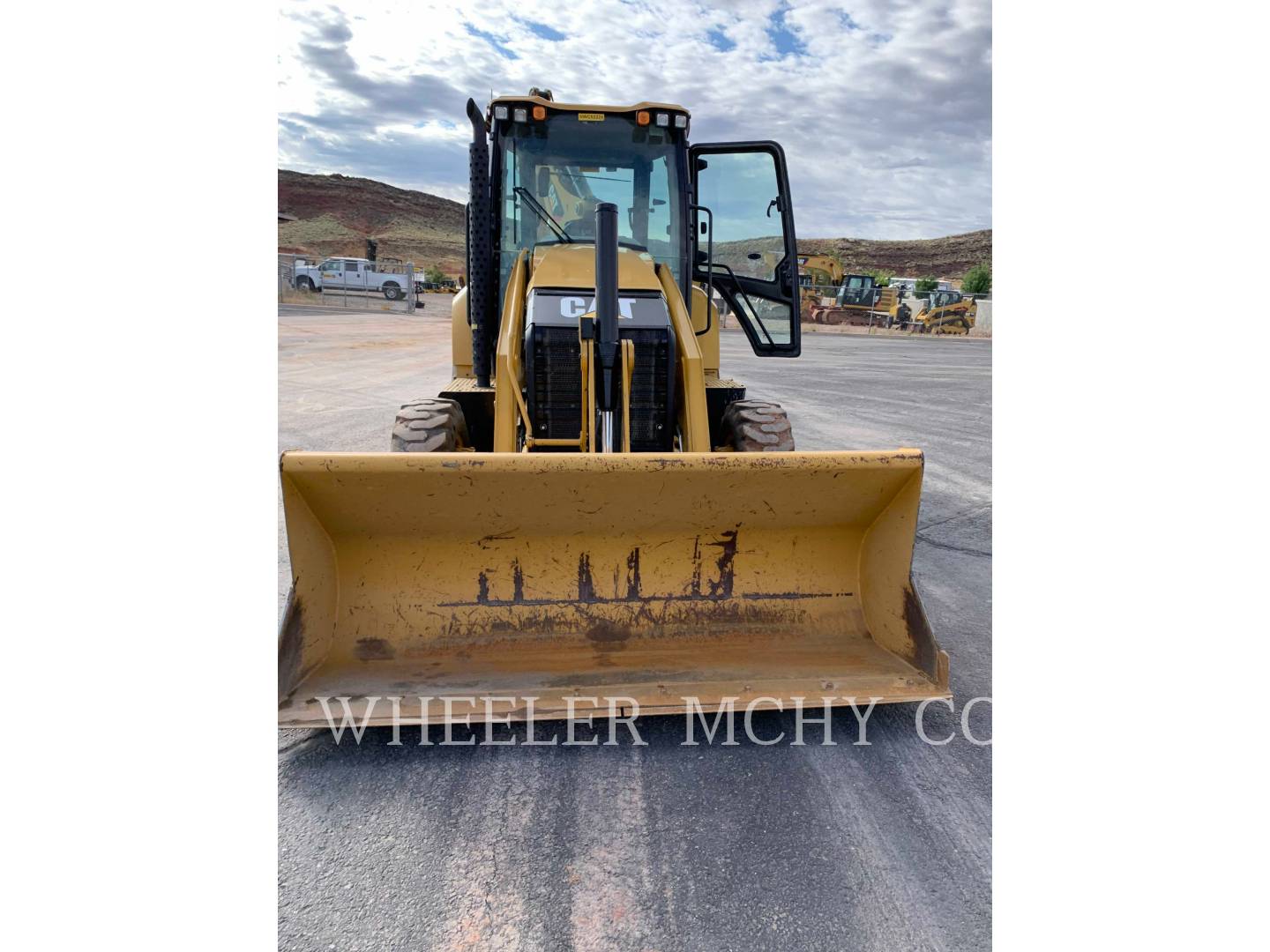 2017 Caterpillar 420F2 E Tractor Loader Backhoe