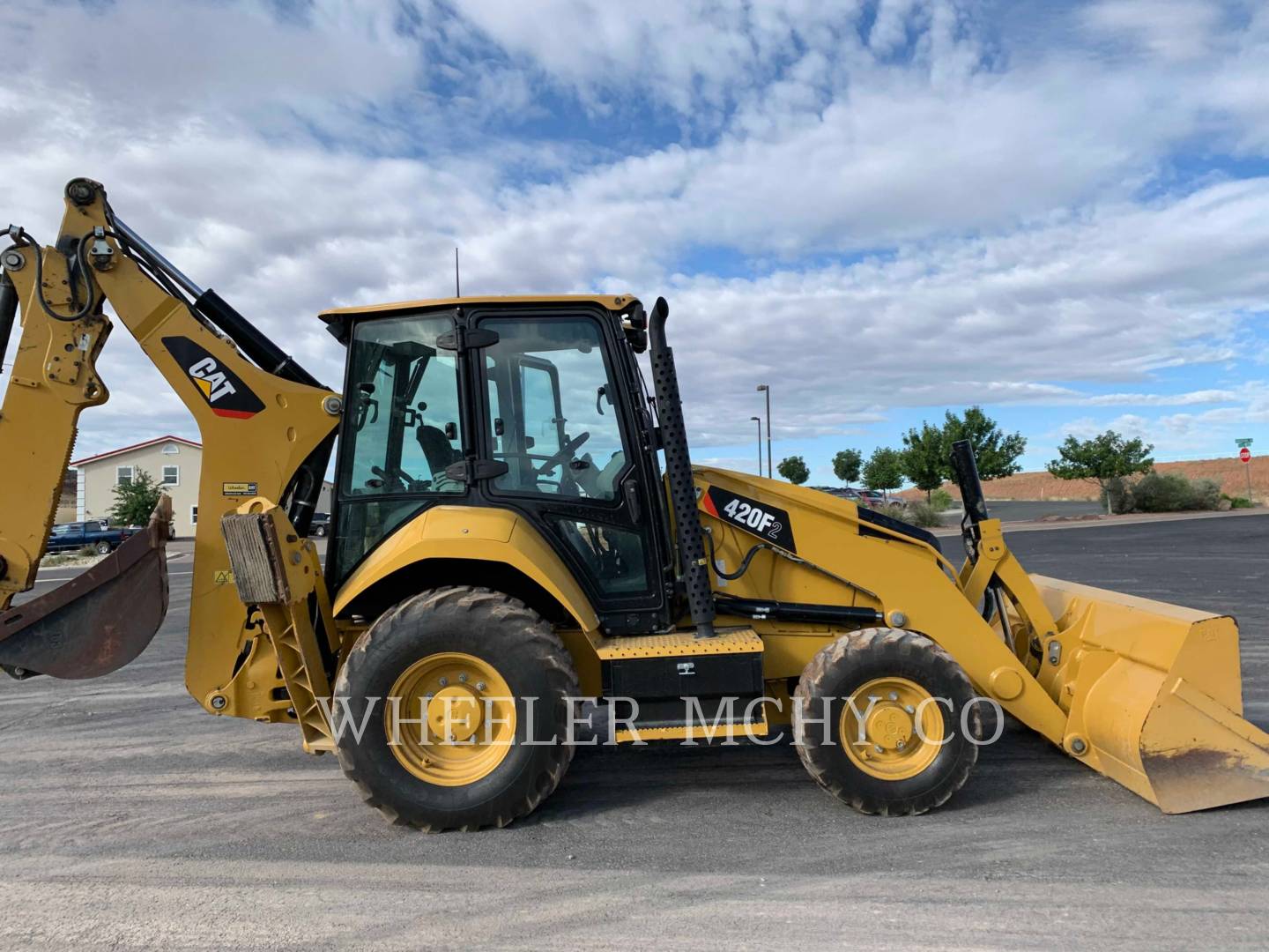 2017 Caterpillar 420F2 E Tractor Loader Backhoe