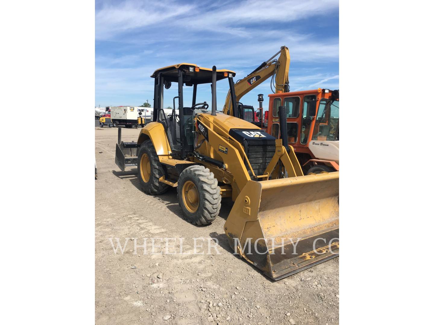 2016 Caterpillar 415F2 IL Tractor Loader Backhoe