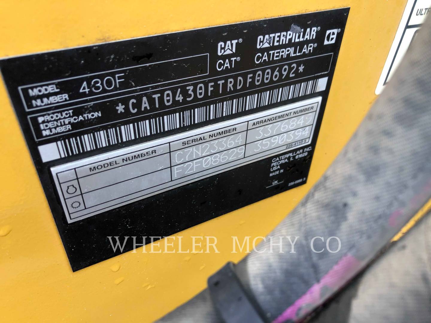 2014 Caterpillar 430F E TH Tractor Loader Backhoe