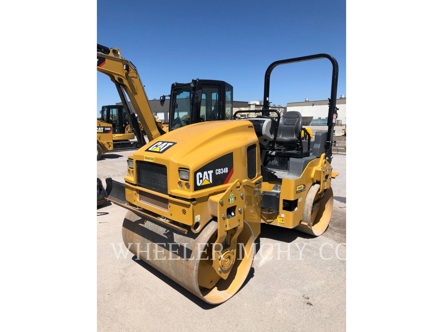 2017 Caterpillar CB34B Vibratory Double