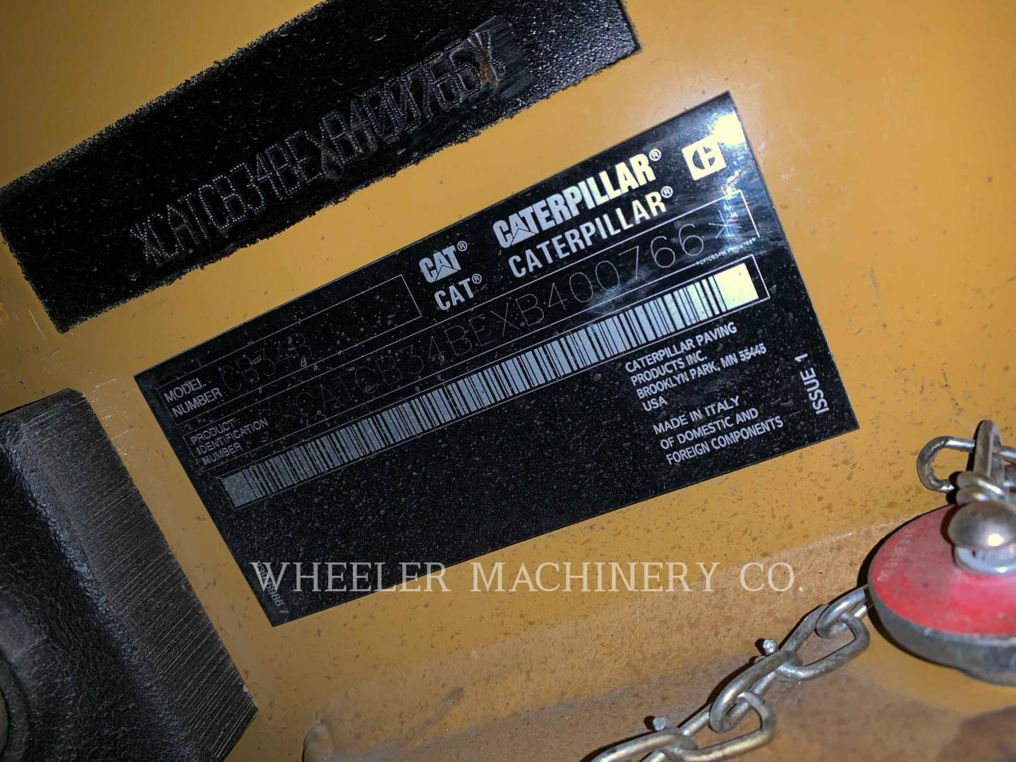 2019 Caterpillar CB34B Vibratory Double