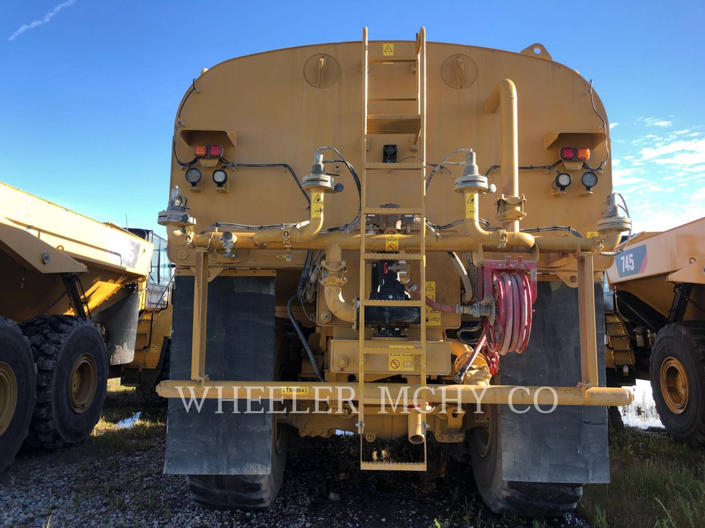 2018 Caterpillar WT 745 Trailer