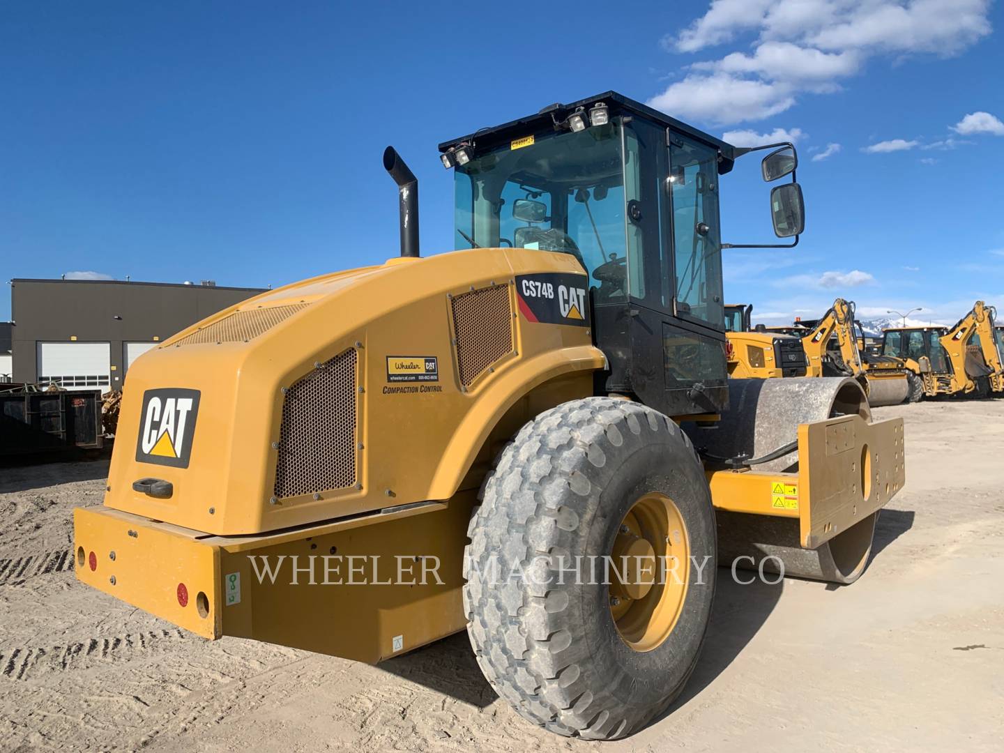 2019 Caterpillar CS74B Vibratory Single