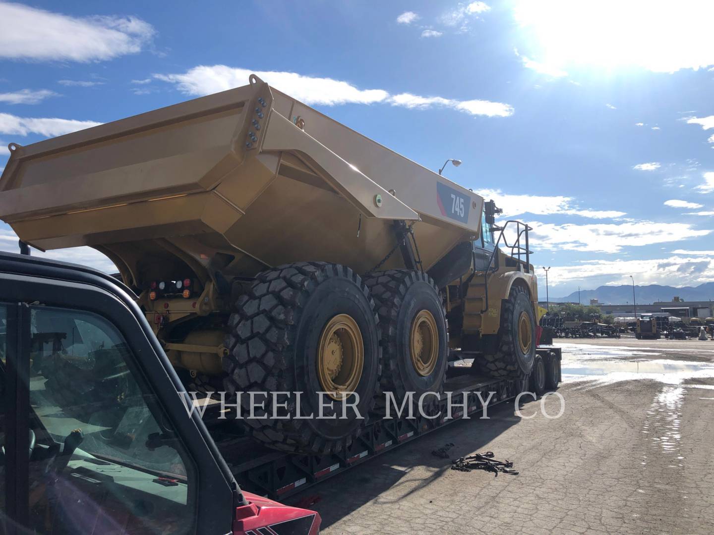 2019 Caterpillar 745 TG Articulated Truck