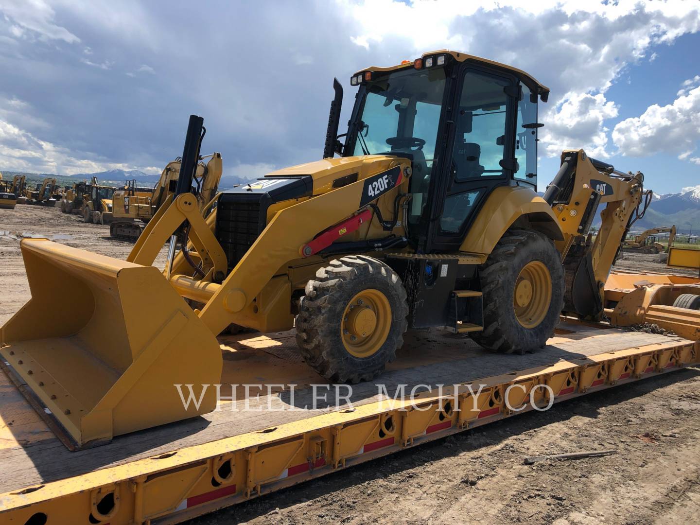 2018 Caterpillar 420F2 E Tractor Loader Backhoe