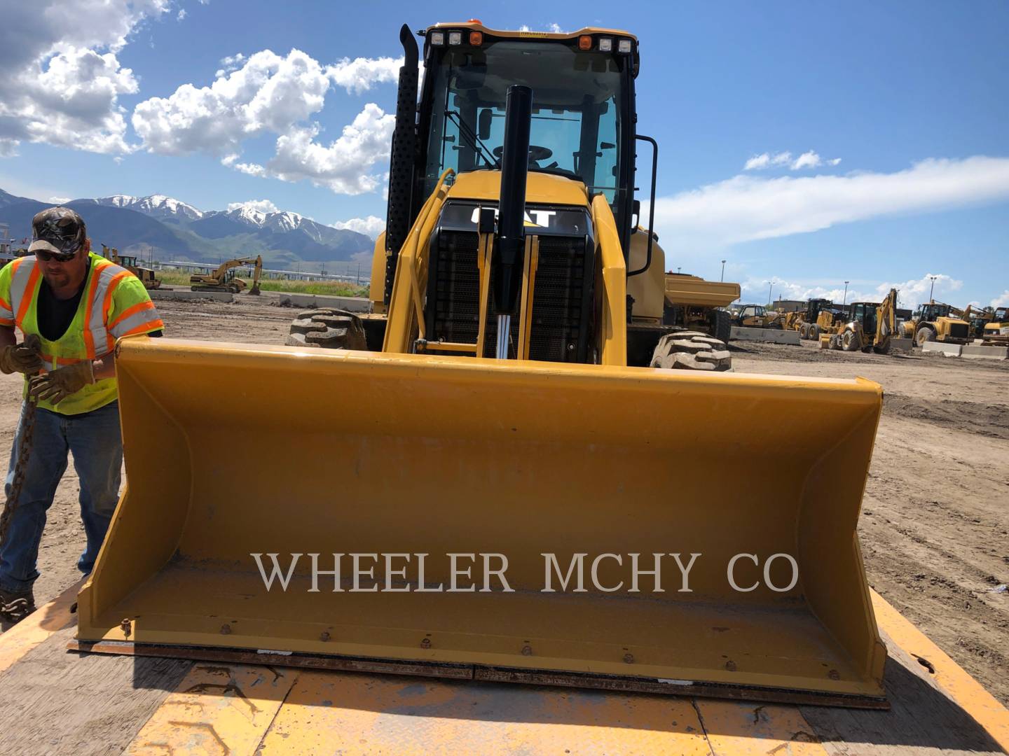 2018 Caterpillar 420F2 E Tractor Loader Backhoe