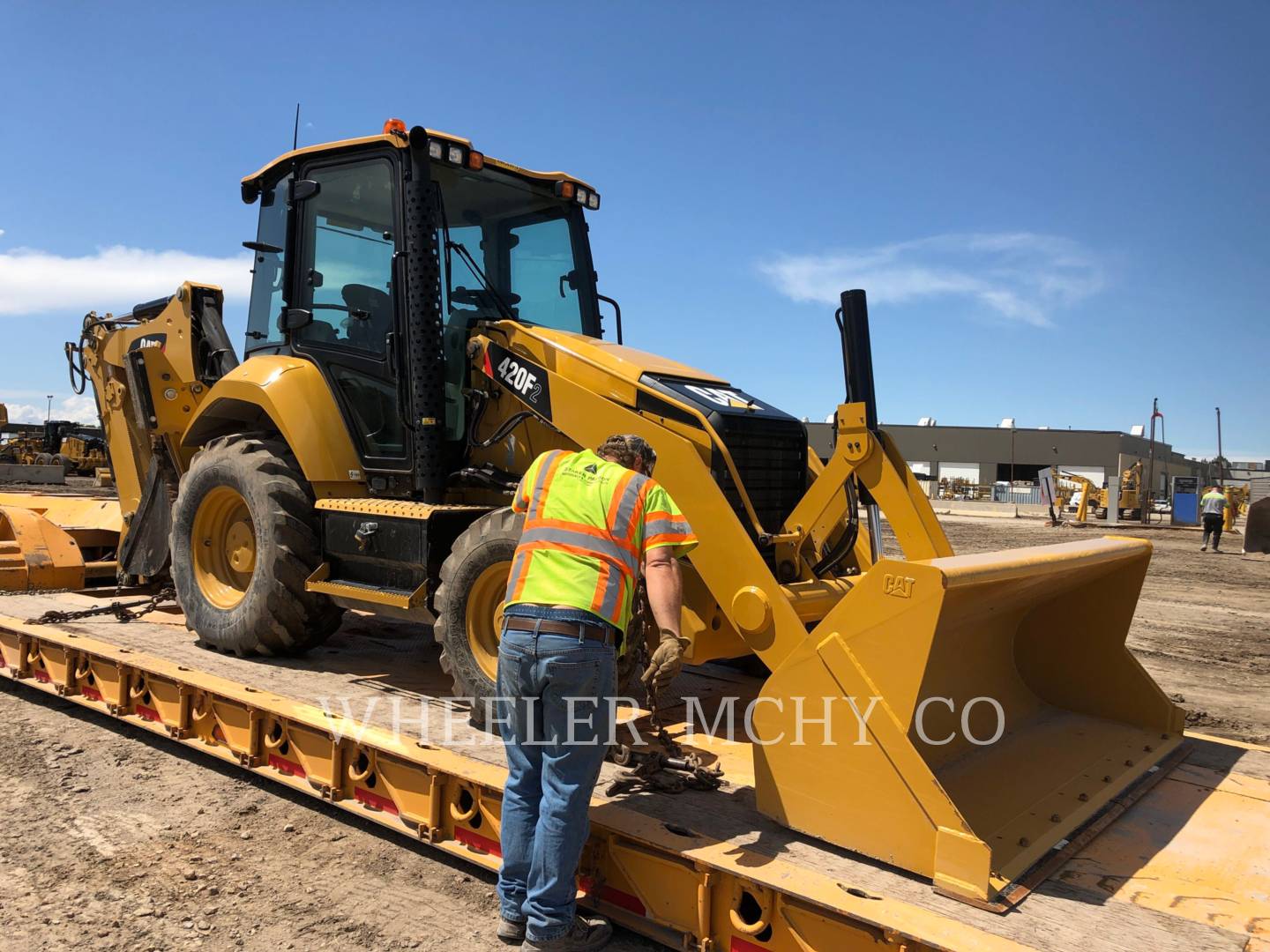 2018 Caterpillar 420F2 E Tractor Loader Backhoe