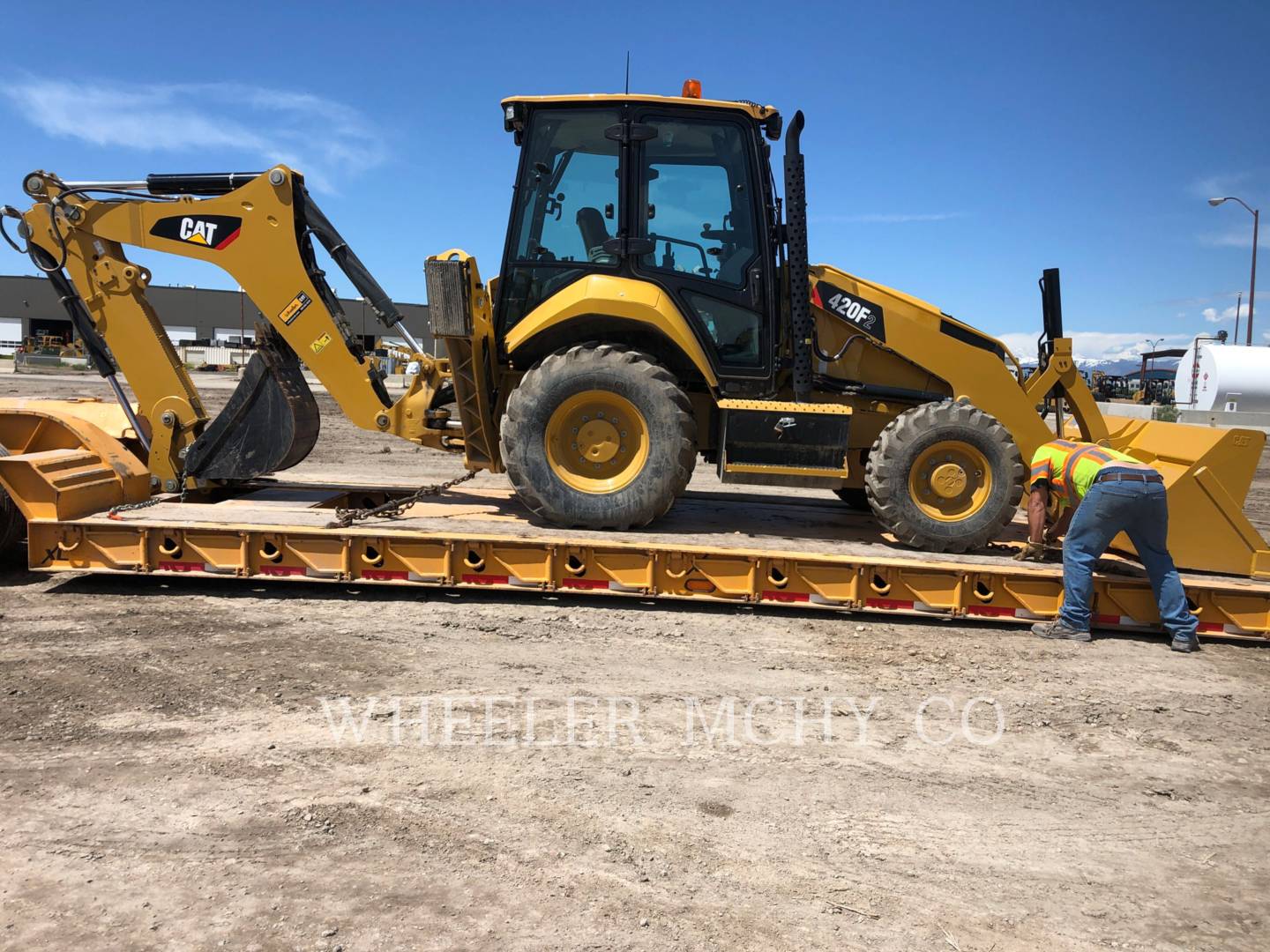 2018 Caterpillar 420F2 E Tractor Loader Backhoe