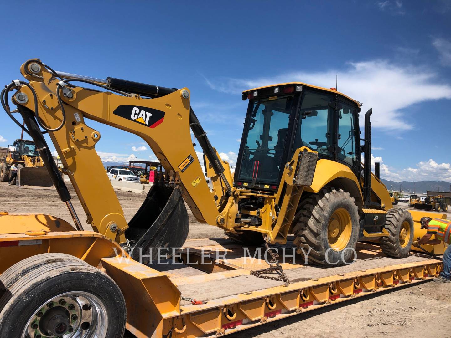 2018 Caterpillar 420F2 E Tractor Loader Backhoe