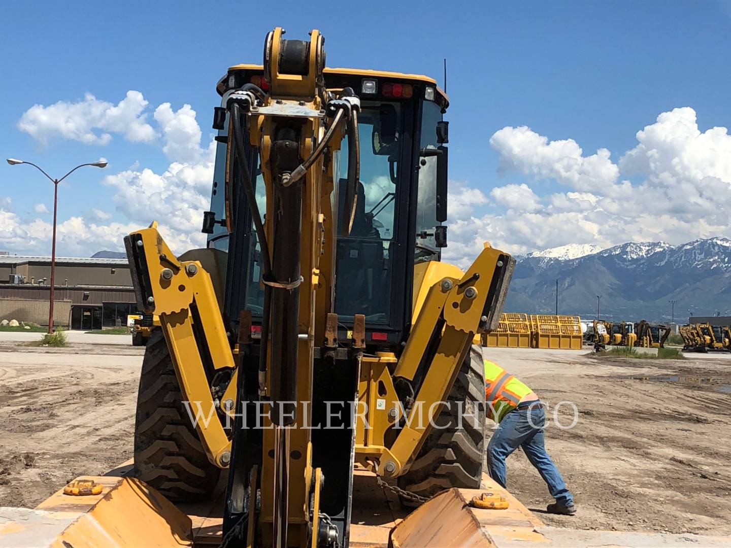 2018 Caterpillar 420F2 E Tractor Loader Backhoe