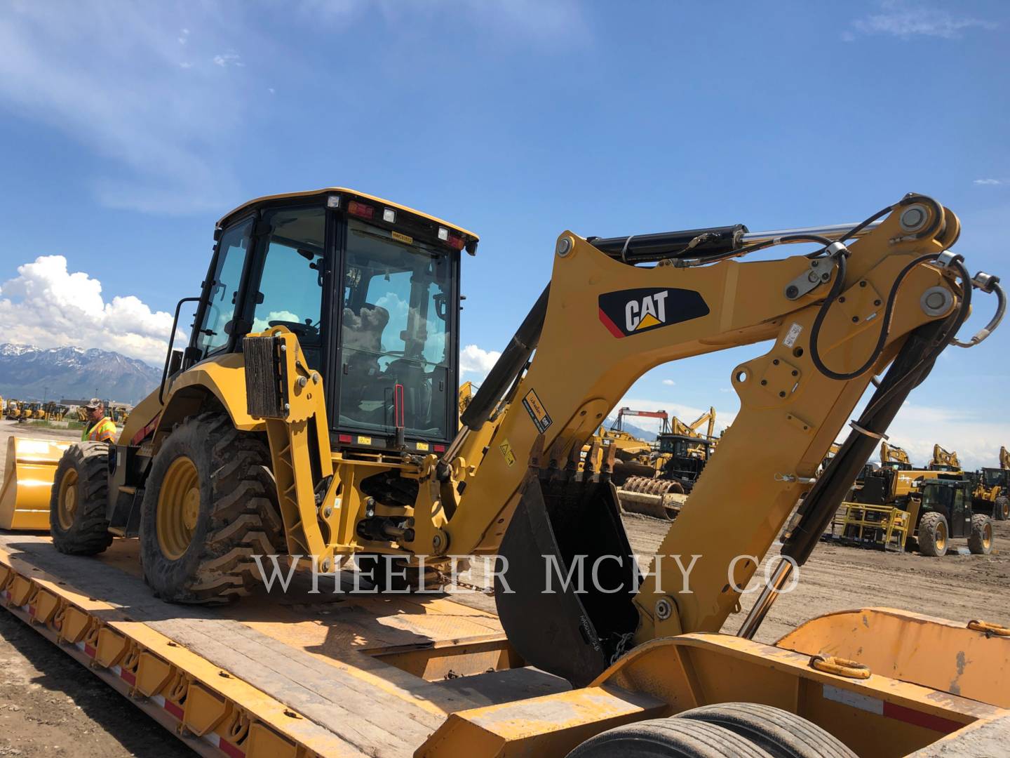 2018 Caterpillar 420F2 E Tractor Loader Backhoe