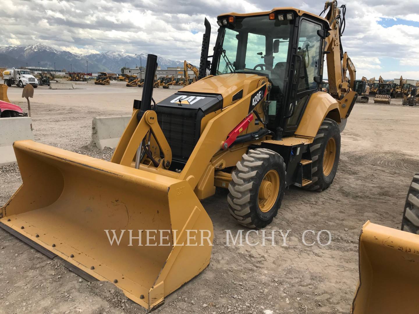 2018 Caterpillar 420F2 E Tractor Loader Backhoe