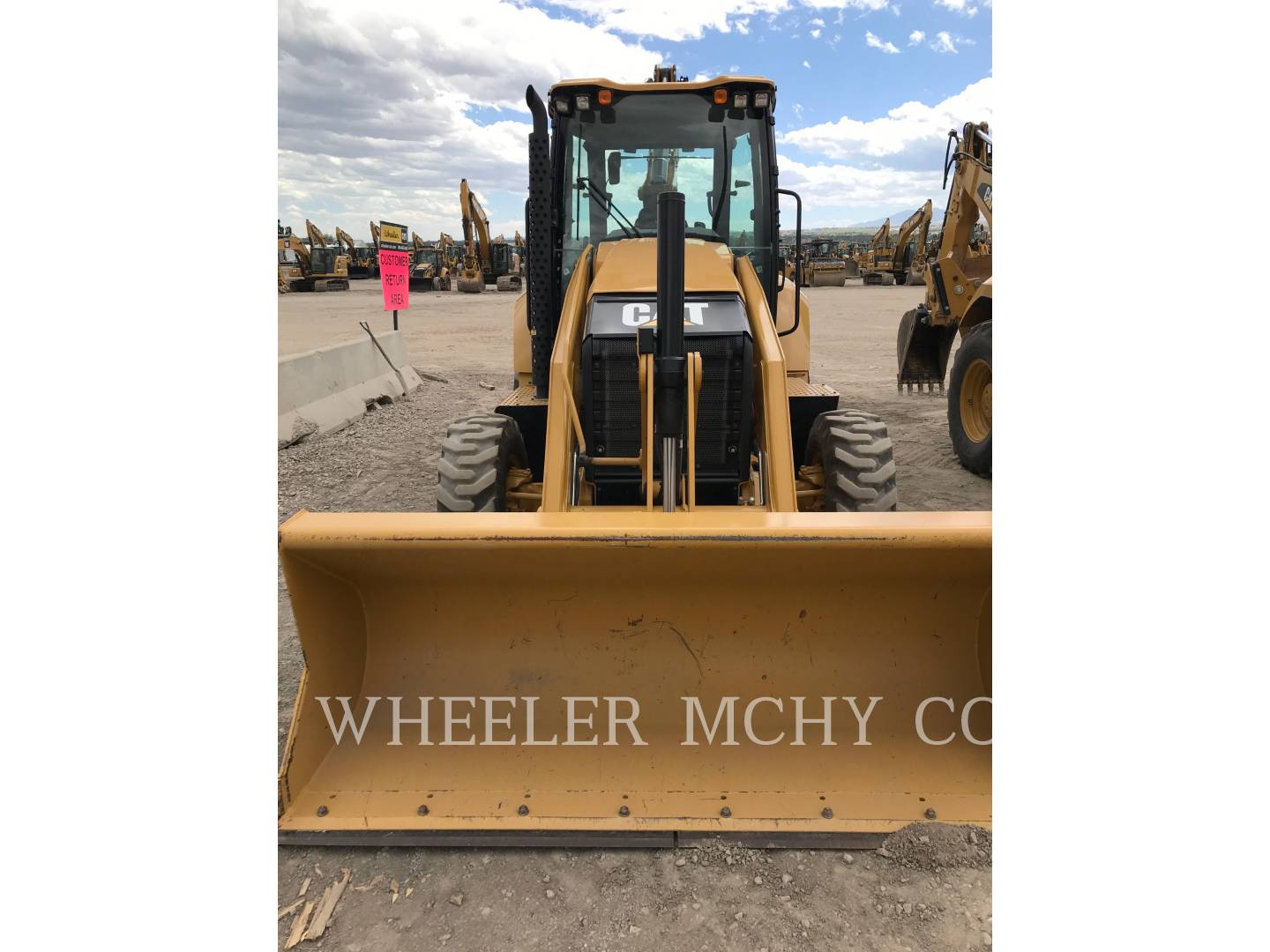 2018 Caterpillar 420F2 E Tractor Loader Backhoe