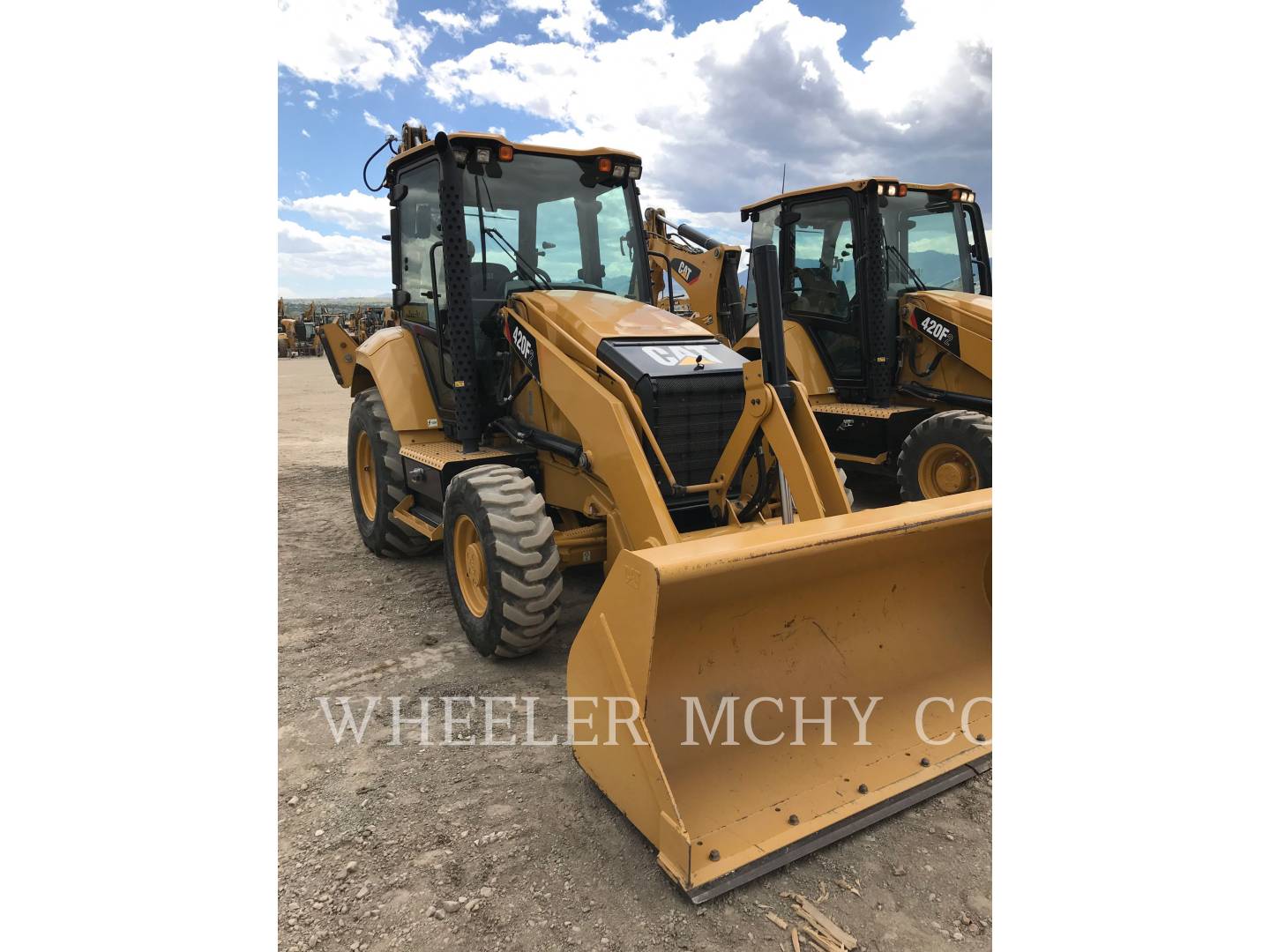 2018 Caterpillar 420F2 E Tractor Loader Backhoe