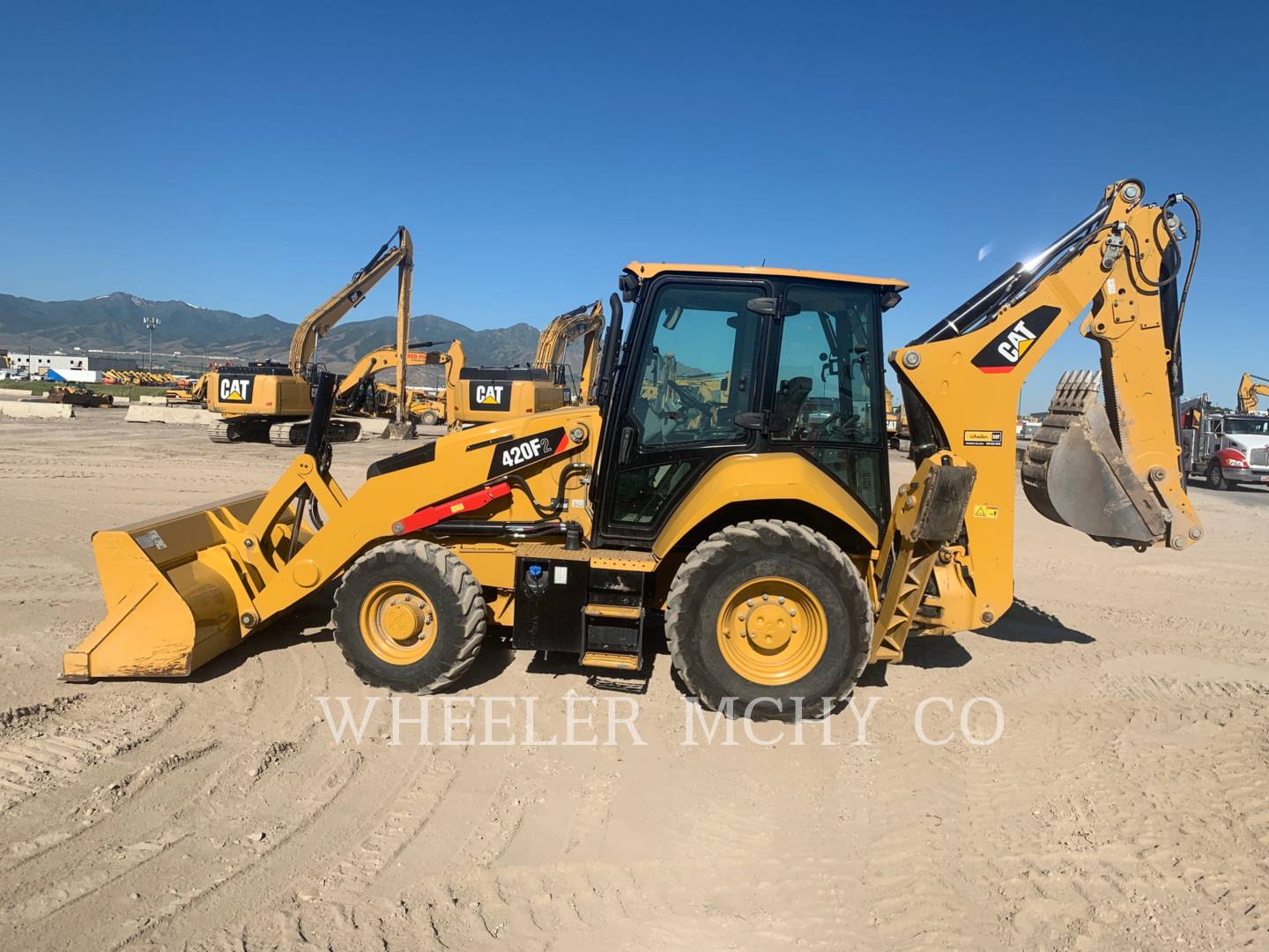 2018 Caterpillar 420F2 E Tractor Loader Backhoe