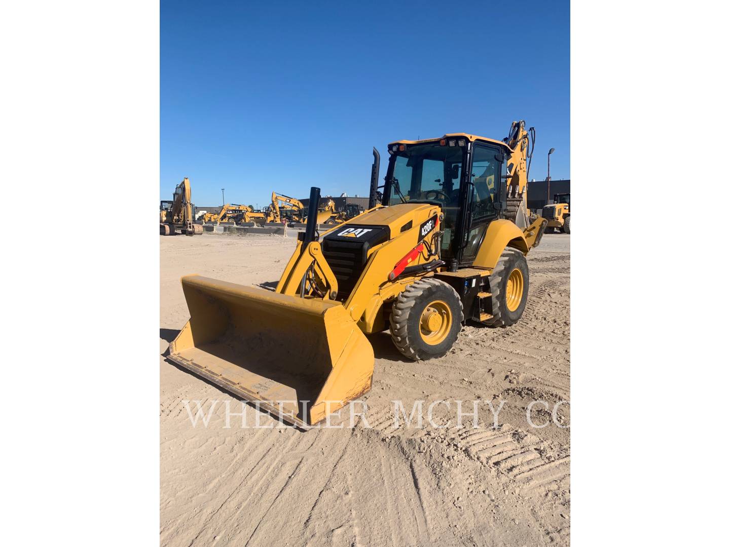 2018 Caterpillar 420F2 E Tractor Loader Backhoe