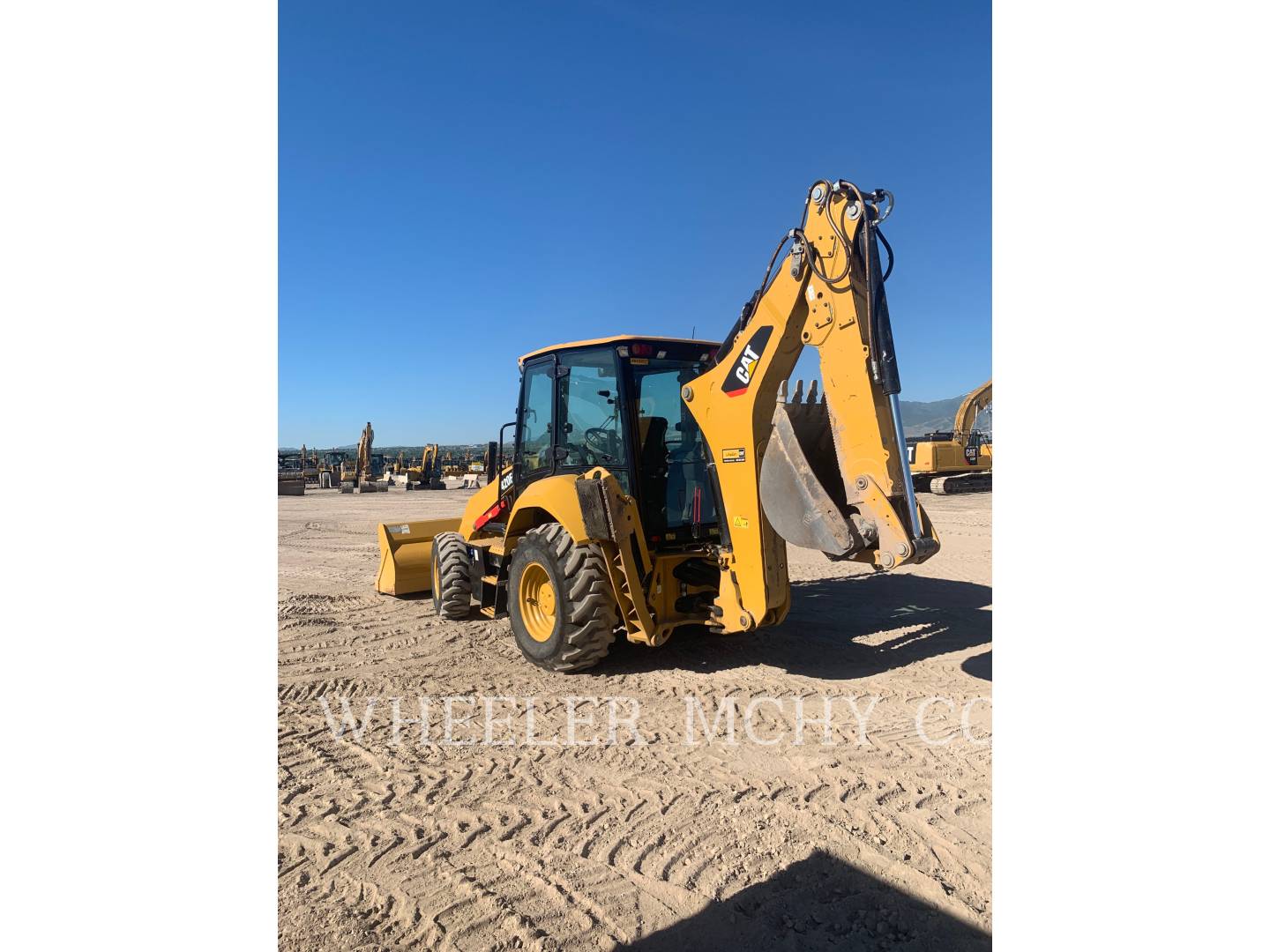 2018 Caterpillar 420F2 E Tractor Loader Backhoe