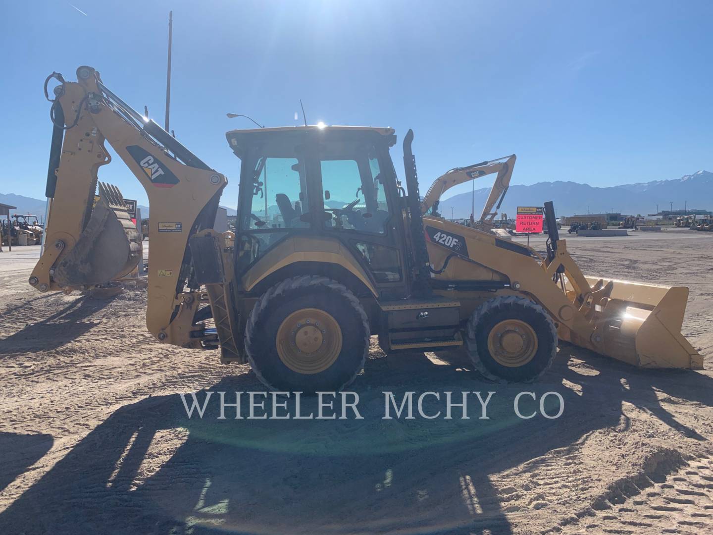 2018 Caterpillar 420F2 E Tractor Loader Backhoe