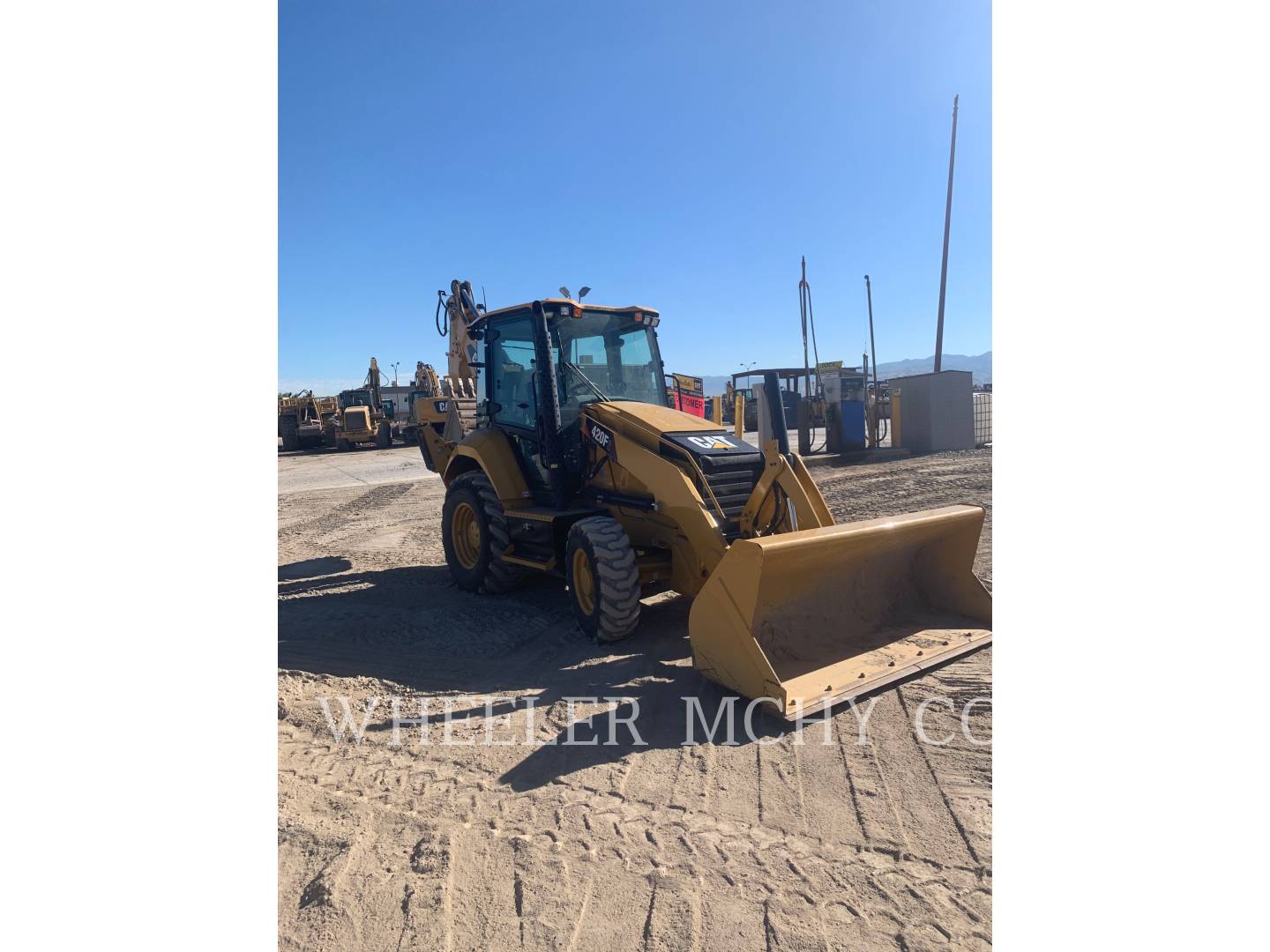 2018 Caterpillar 420F2 E Tractor Loader Backhoe