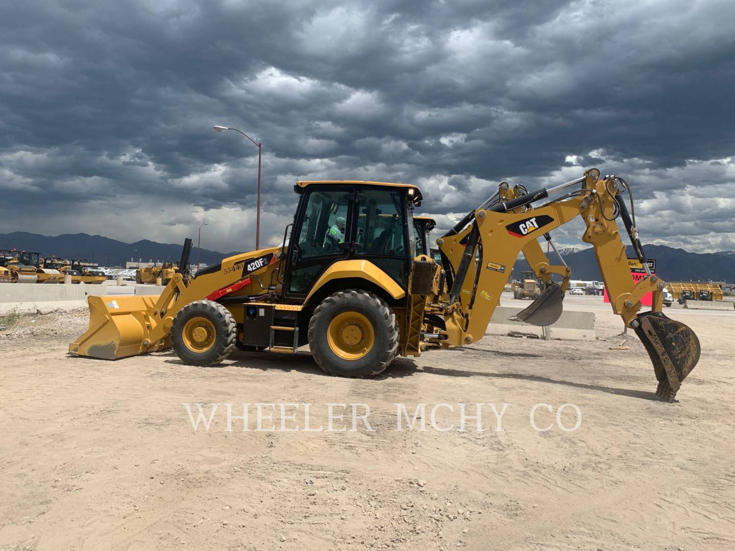 2018 Caterpillar 420F2 E Tractor Loader Backhoe