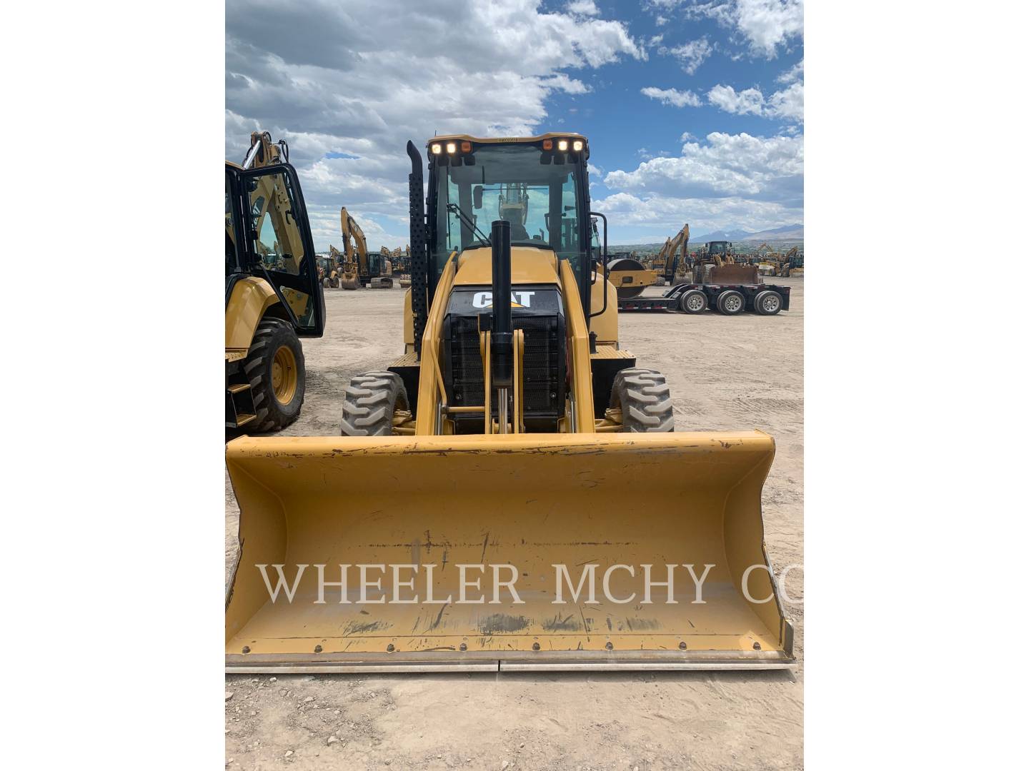 2018 Caterpillar 420F2 E Tractor Loader Backhoe