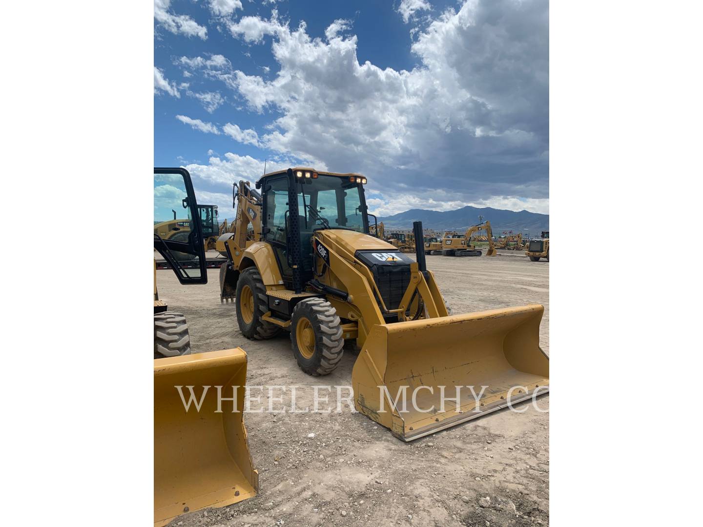 2018 Caterpillar 420F2 E Tractor Loader Backhoe