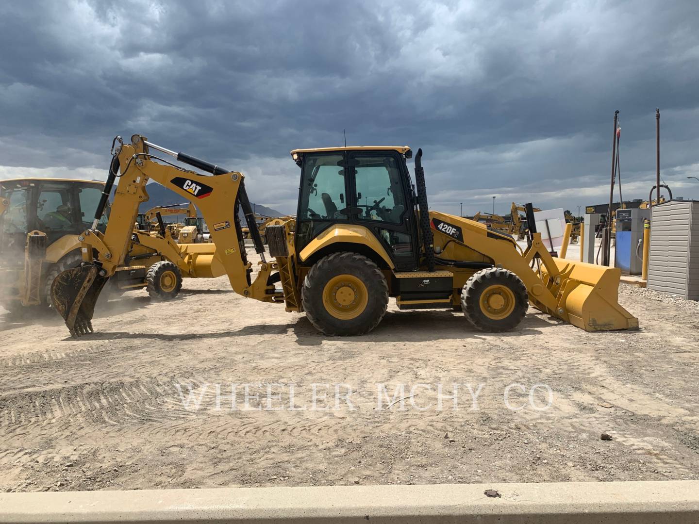 2018 Caterpillar 420F2 E Tractor Loader Backhoe