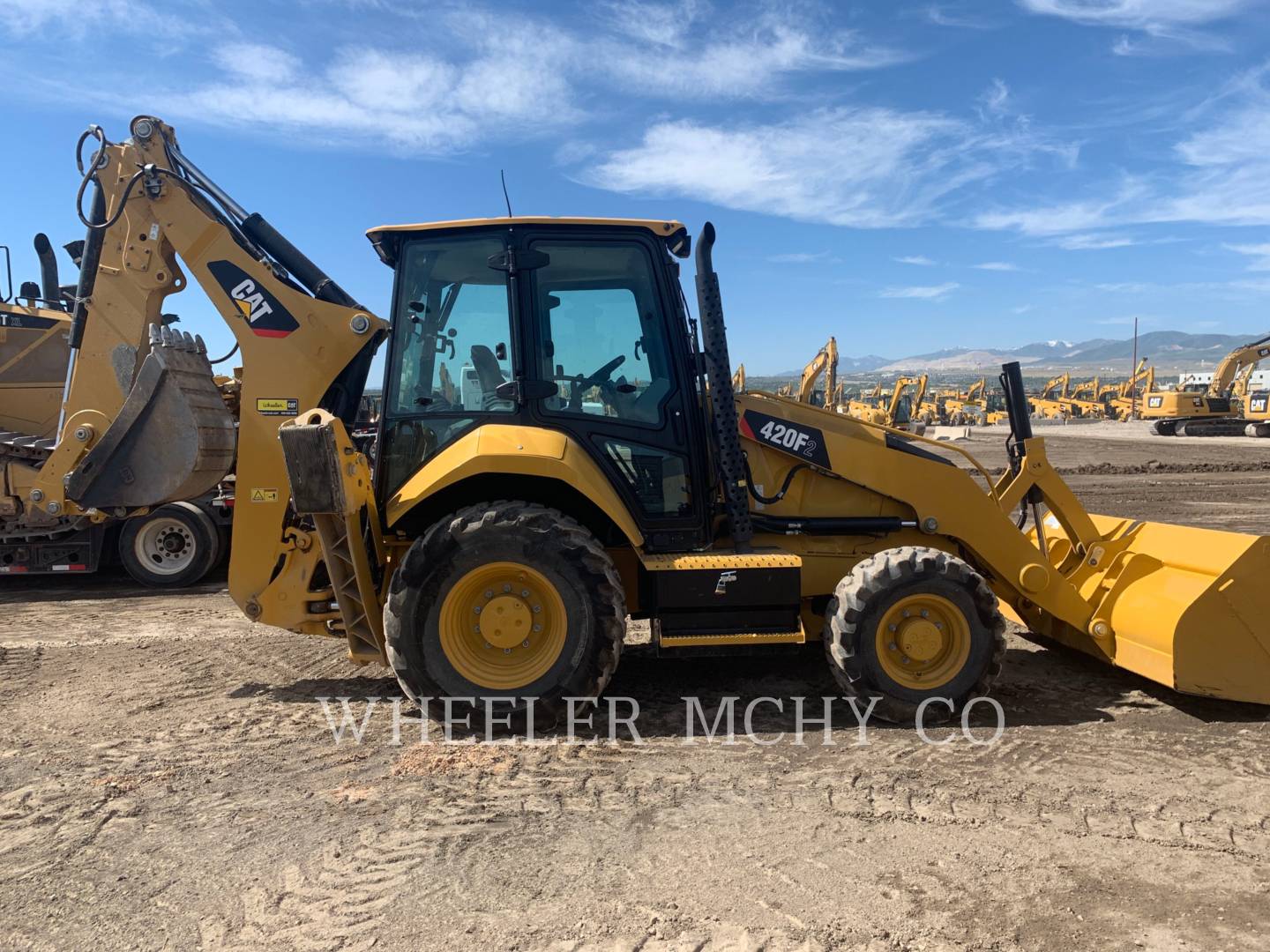 2018 Caterpillar 420F2 E Tractor Loader Backhoe