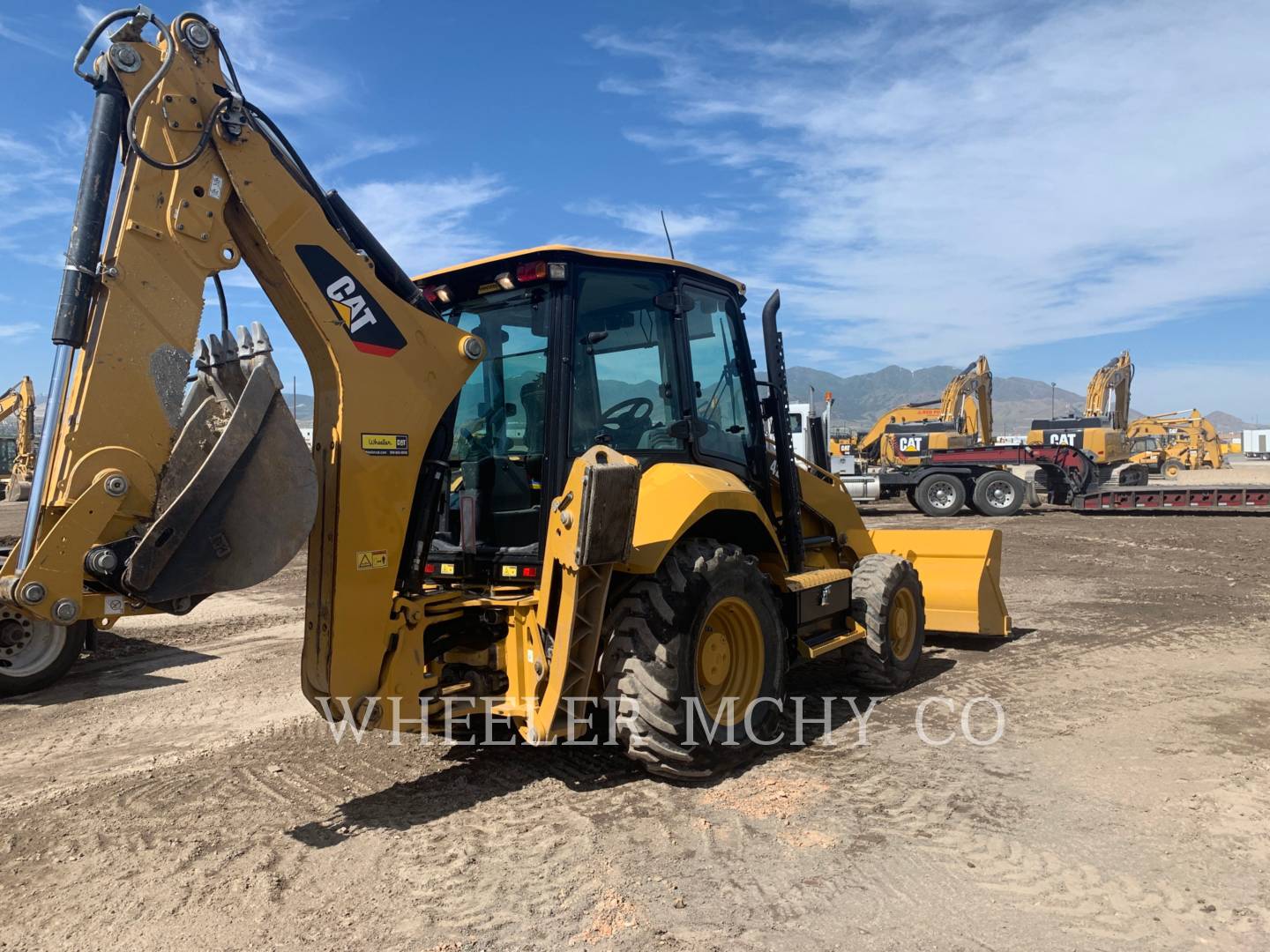 2018 Caterpillar 420F2 E Tractor Loader Backhoe