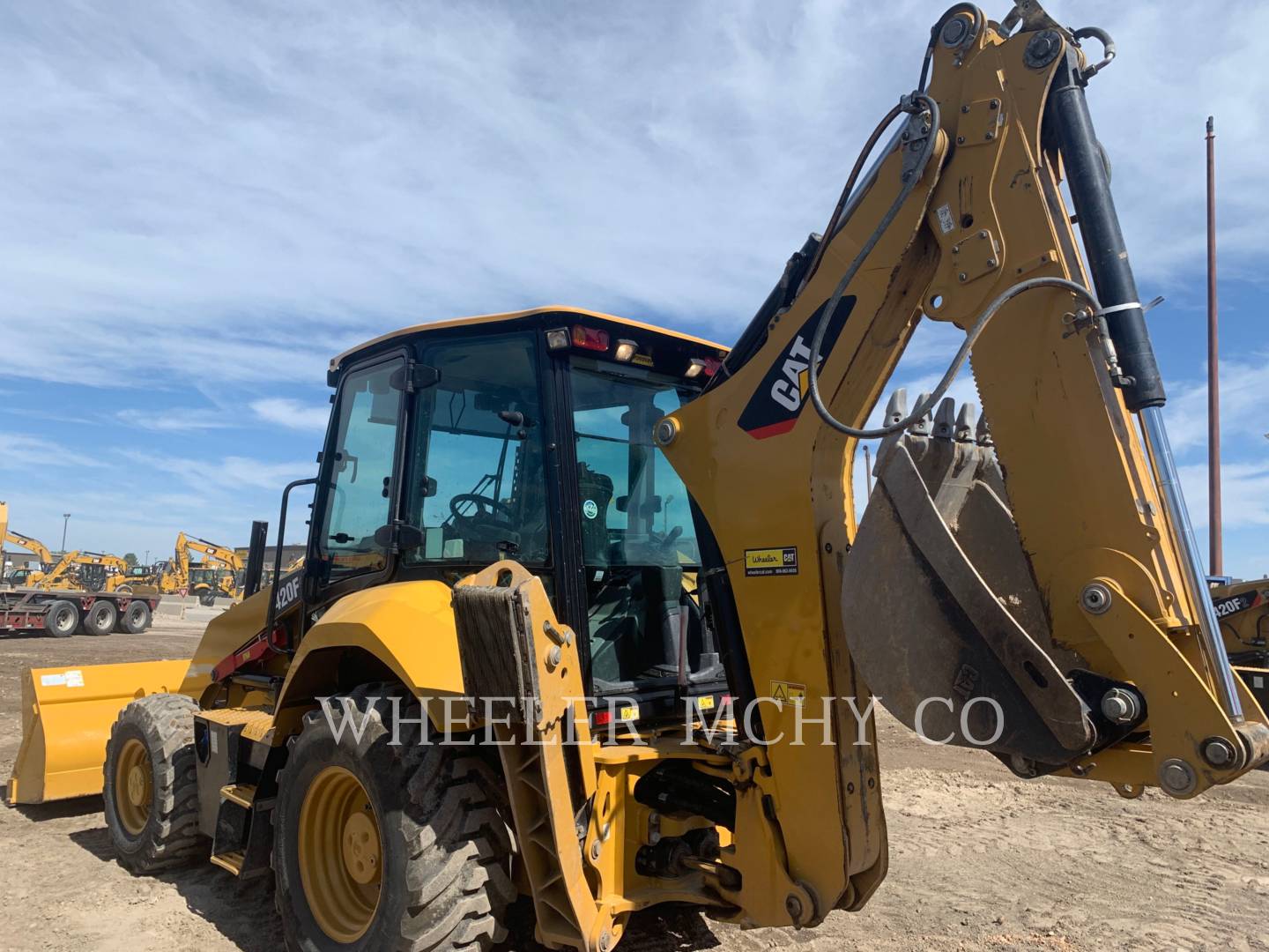 2018 Caterpillar 420F2 E Tractor Loader Backhoe