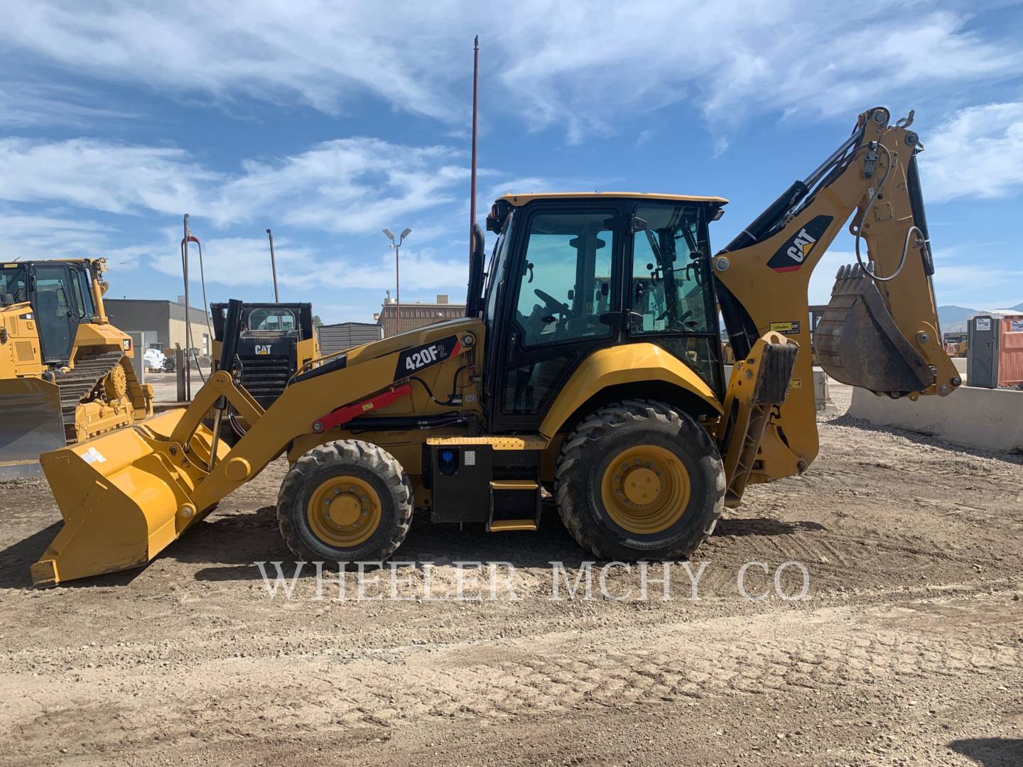 2018 Caterpillar 420F2 E Tractor Loader Backhoe