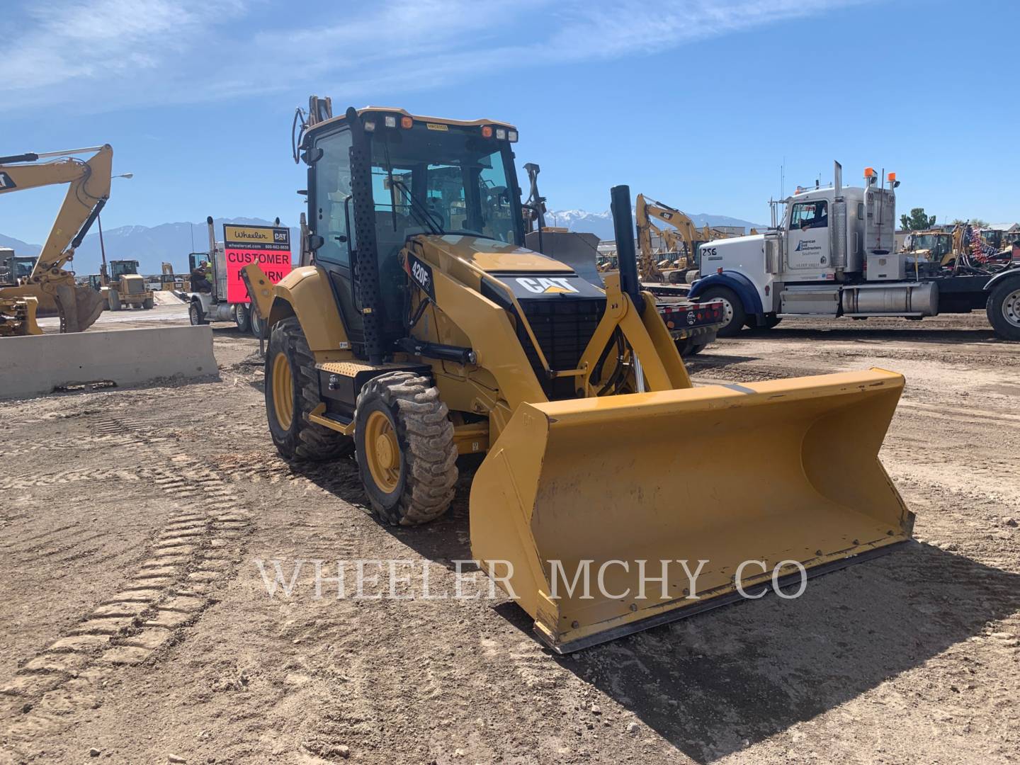 2018 Caterpillar 420F2 E Tractor Loader Backhoe