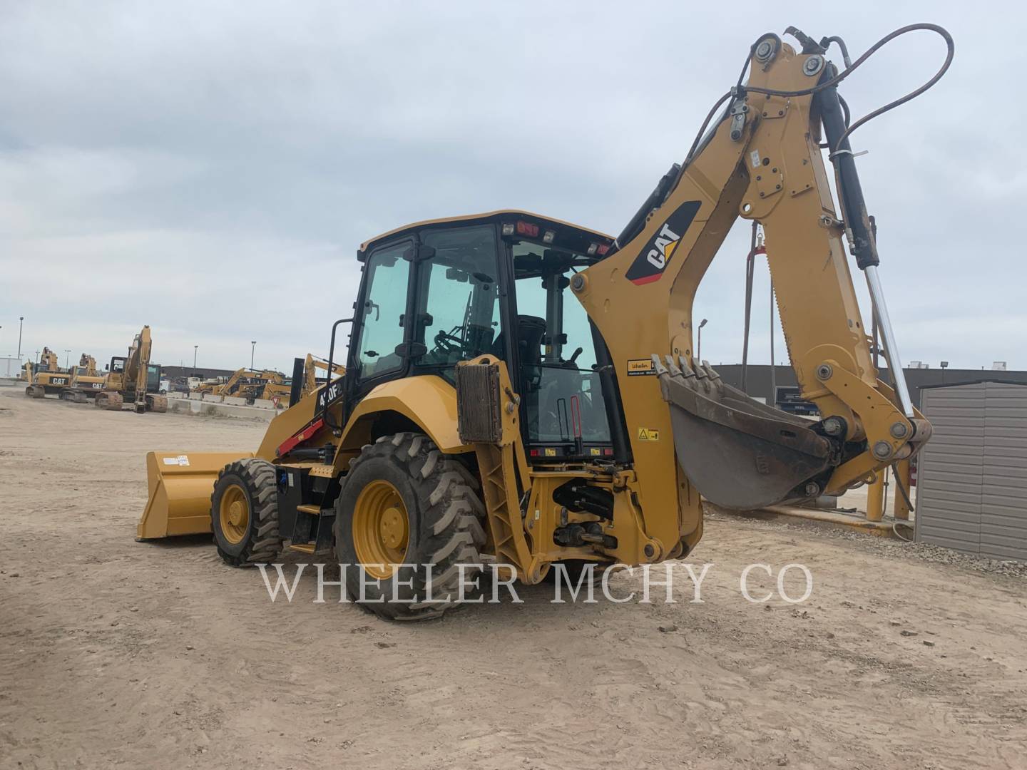 2018 Caterpillar 420F2 E Tractor Loader Backhoe